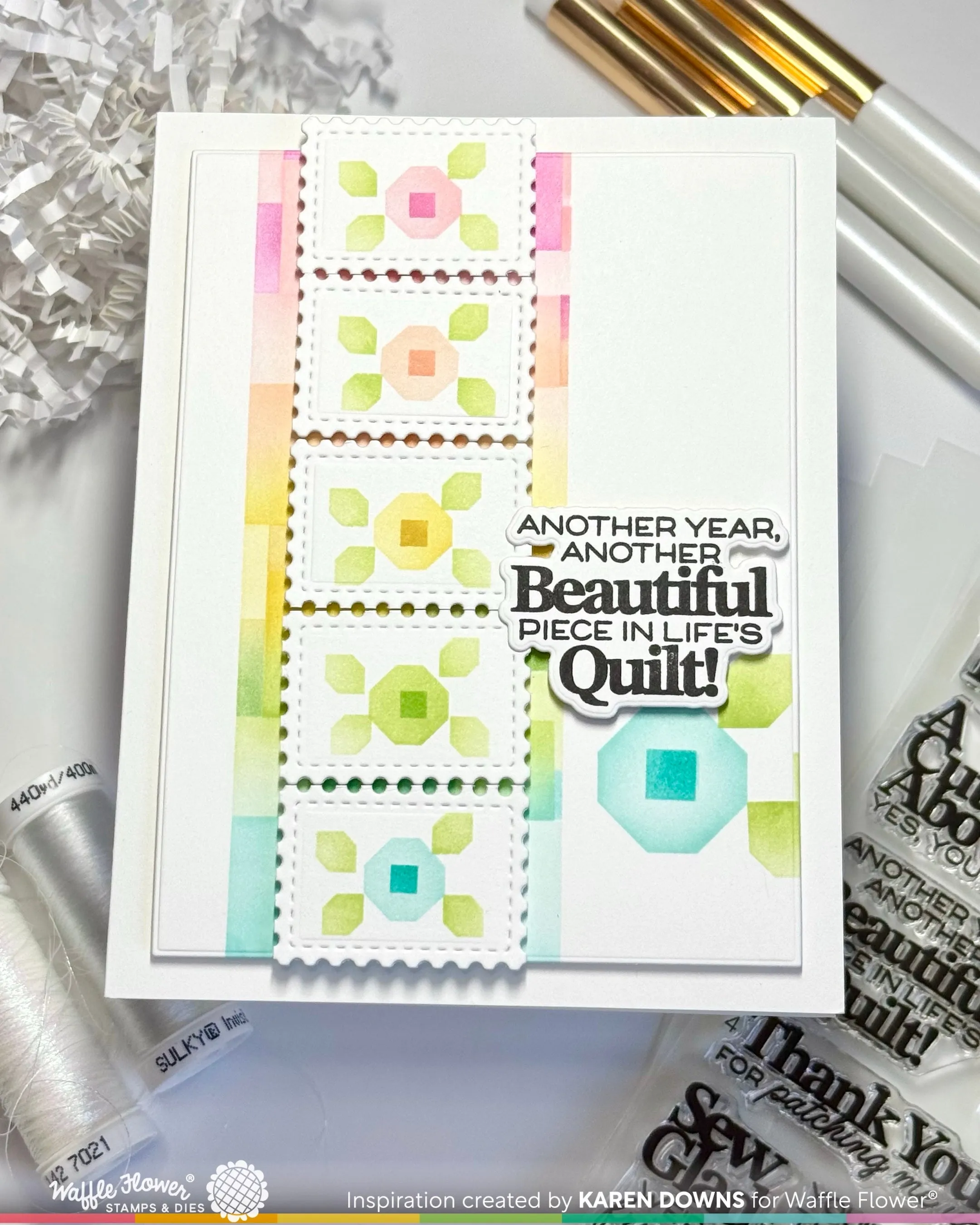 (Pre-Order) Quilted Hug Sentiments Combo