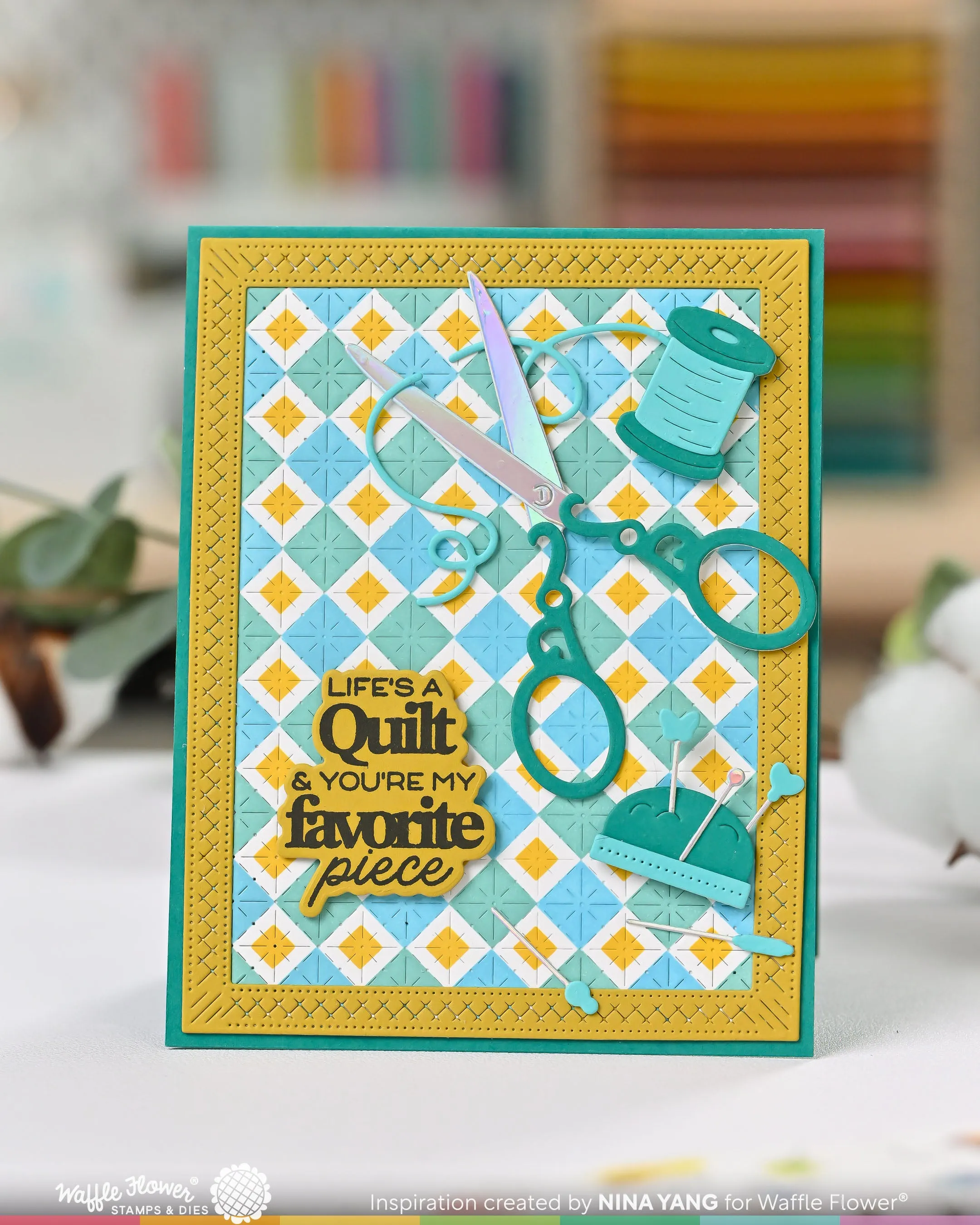 (Pre-Order) Quilted Hug Sentiments Combo