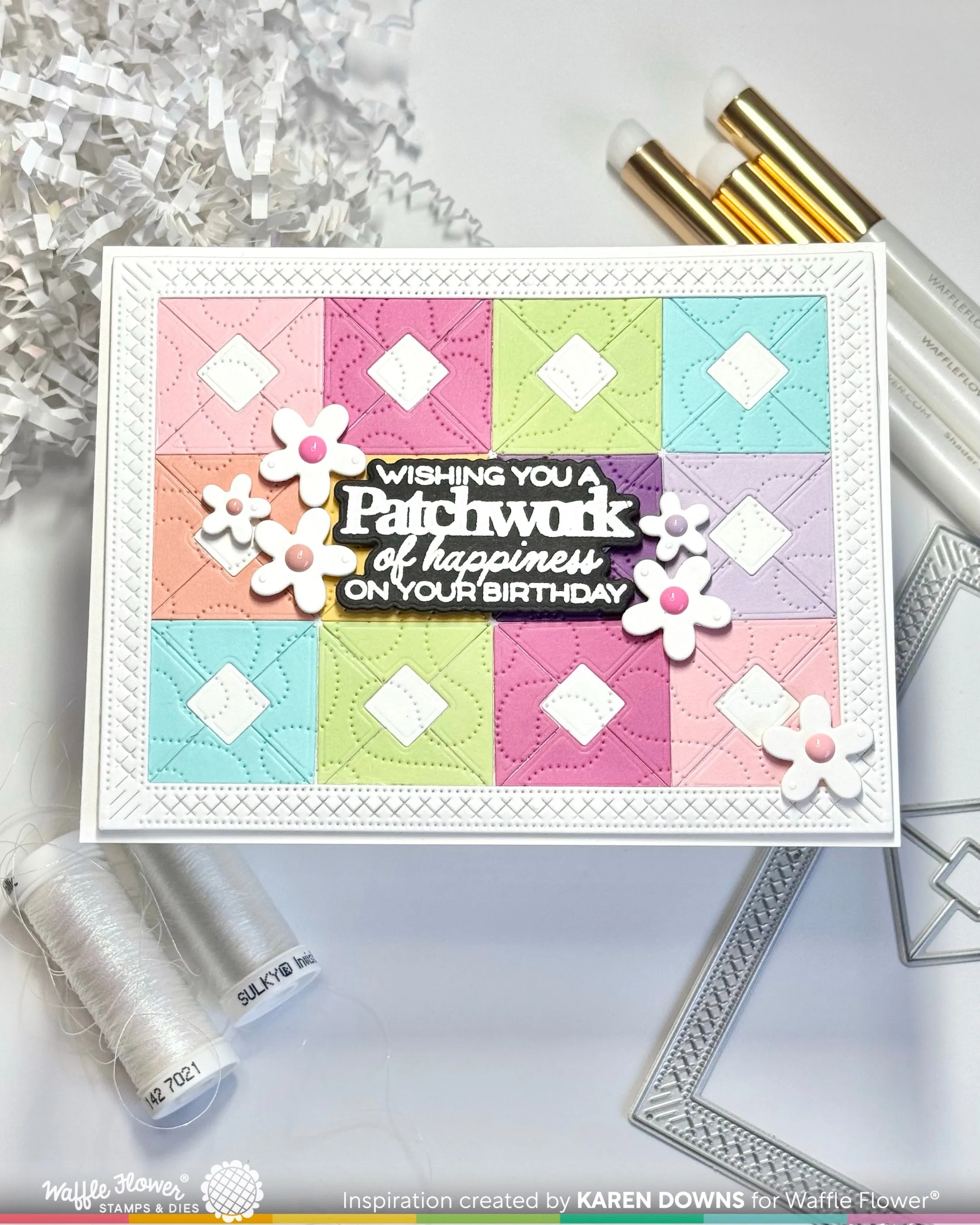 (Pre-Order) Quilted Hug Sentiments Combo