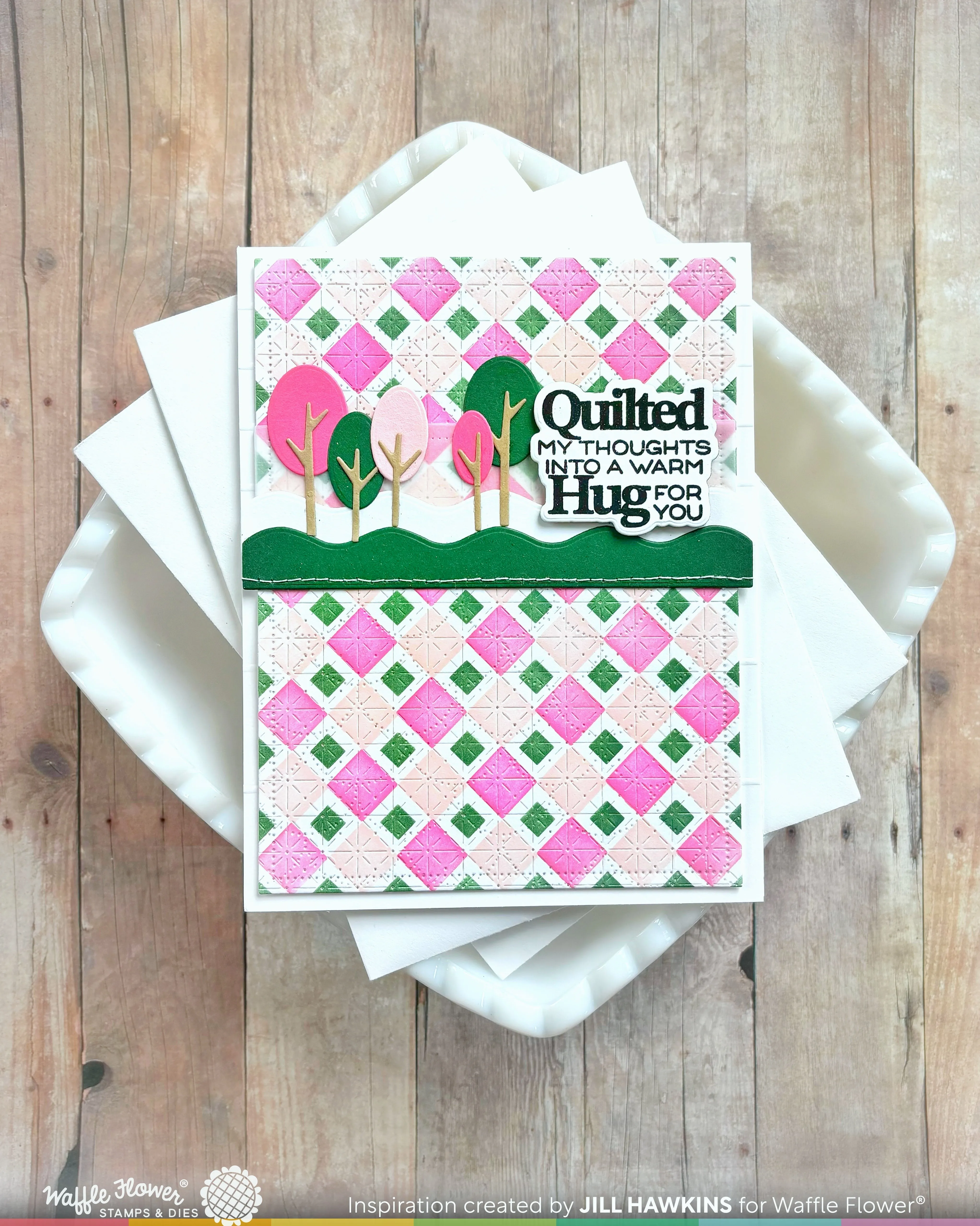 (Pre-Order) Quilted Hug Sentiments Combo