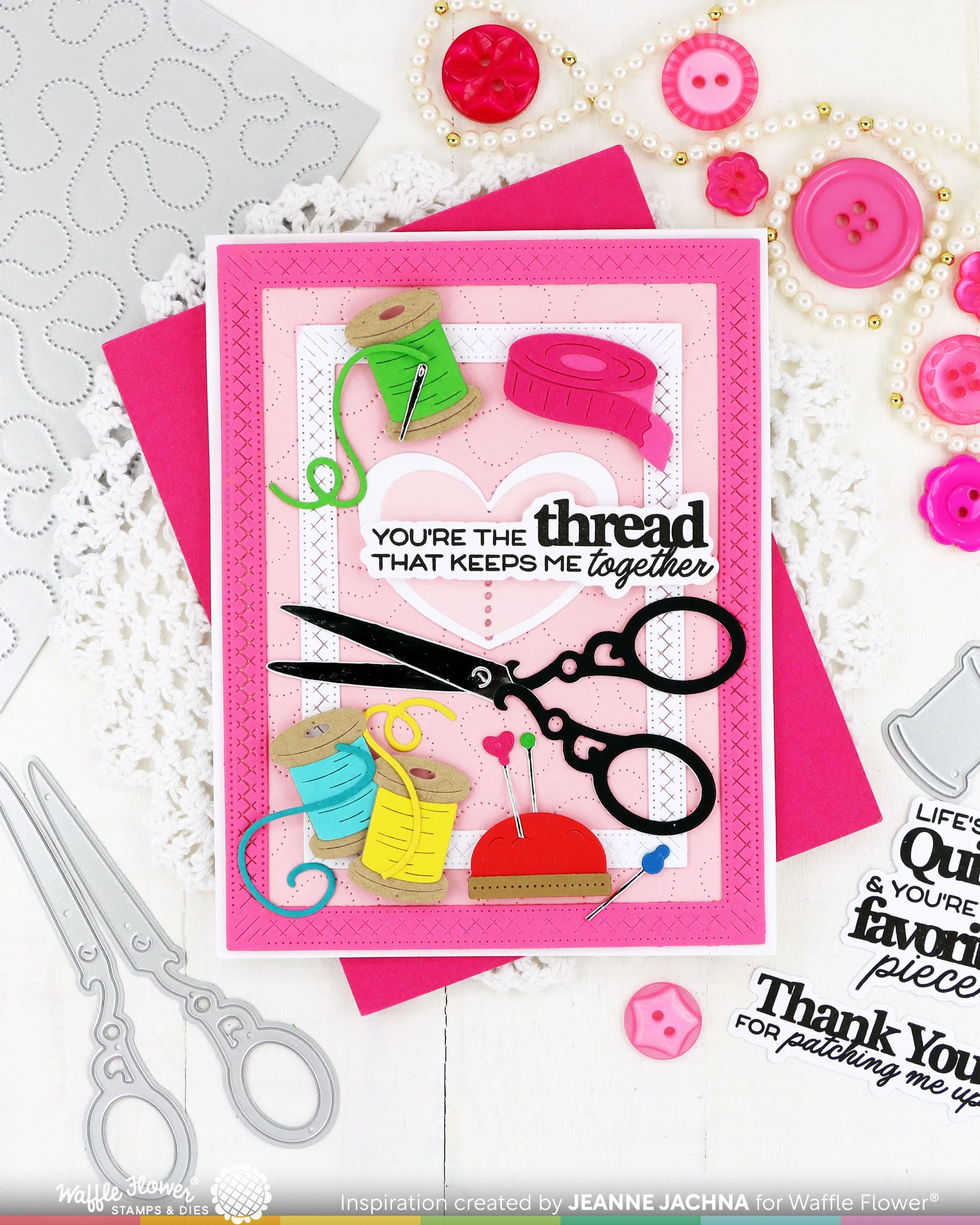 (Pre-Order) Quilted Hug Sentiments Combo