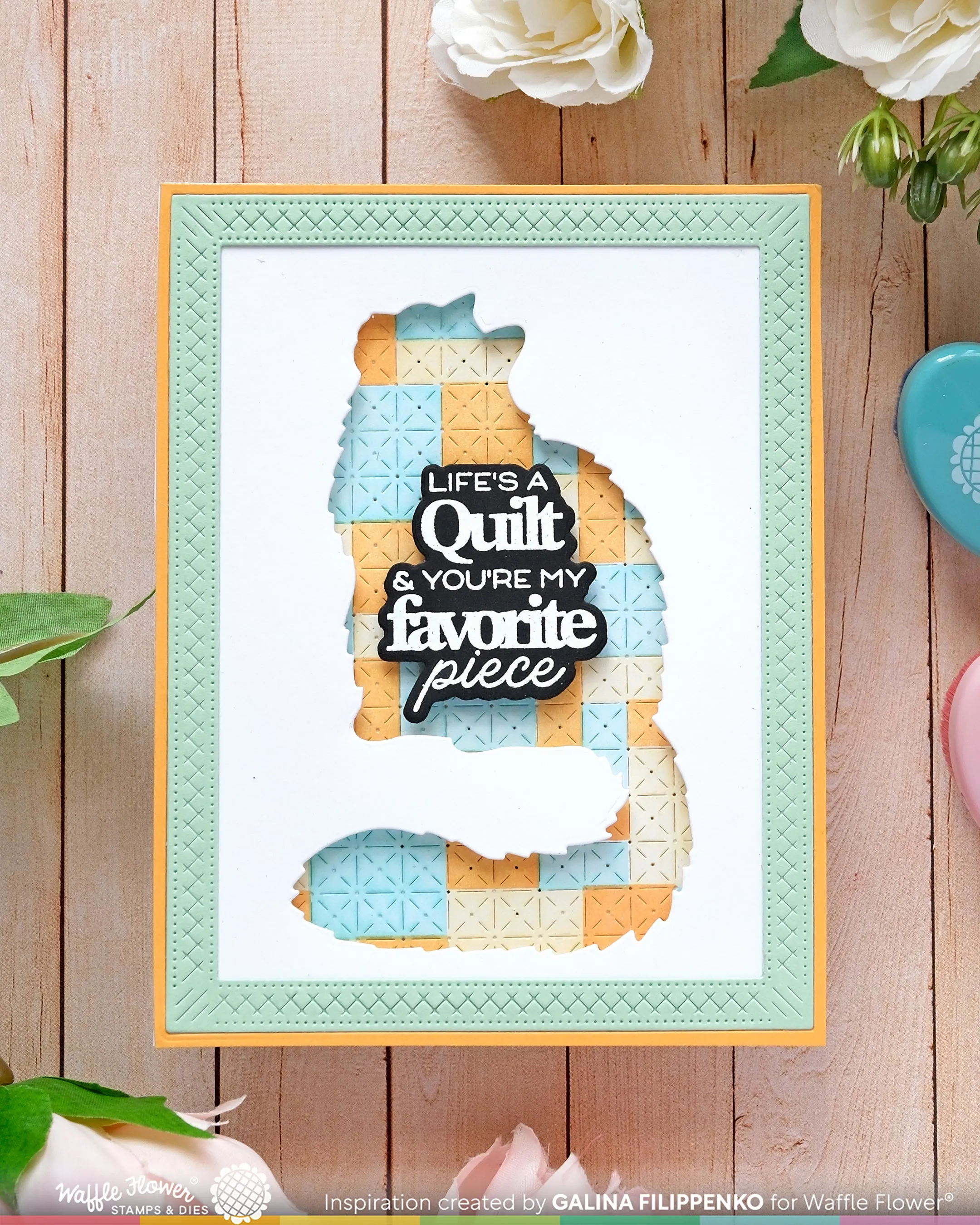 (Pre-Order) Quilted Hug Sentiments Combo