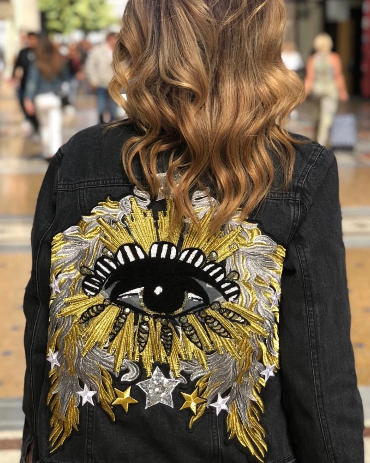 PROTECTED eye Denim Jacket
