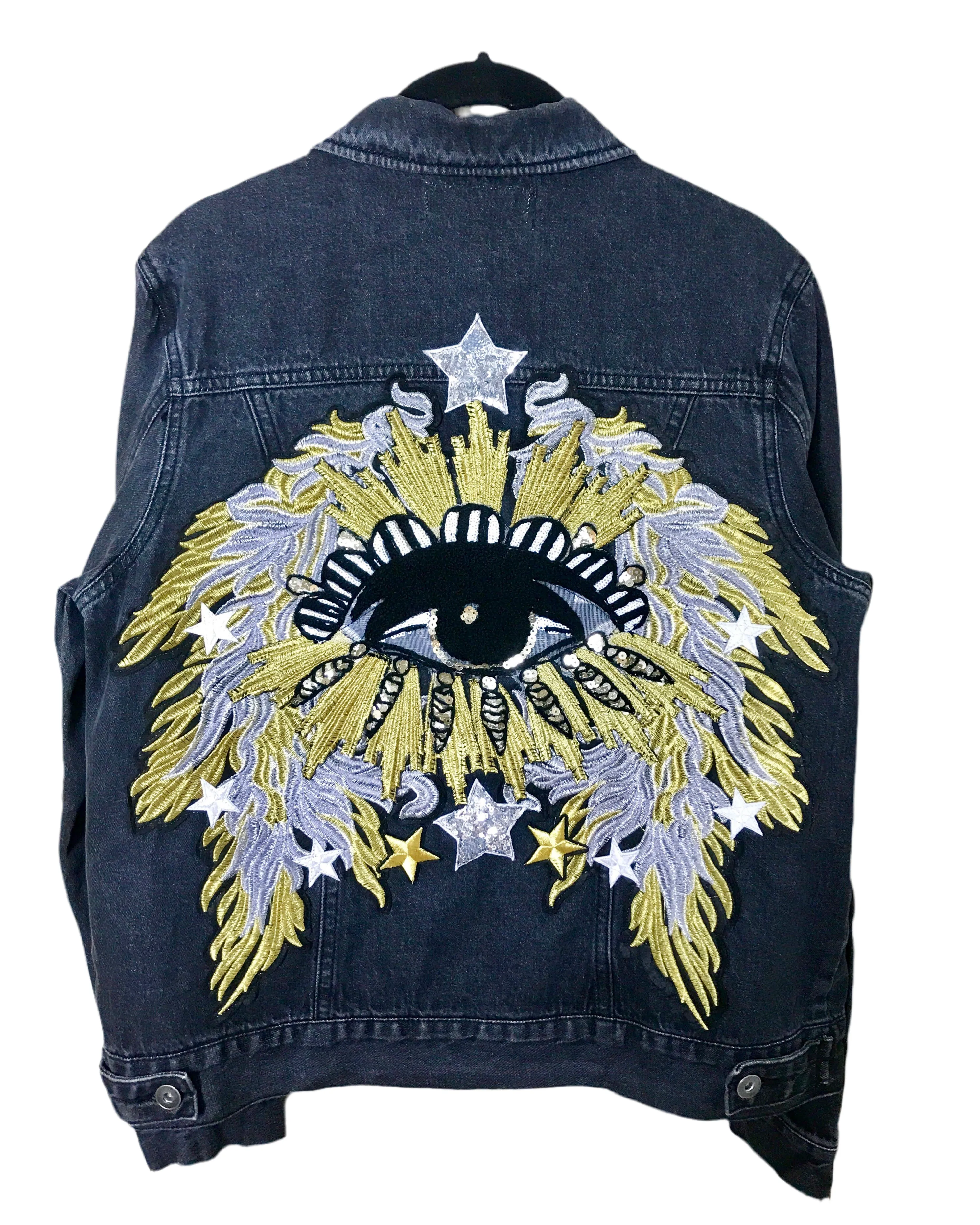 PROTECTED eye Denim Jacket
