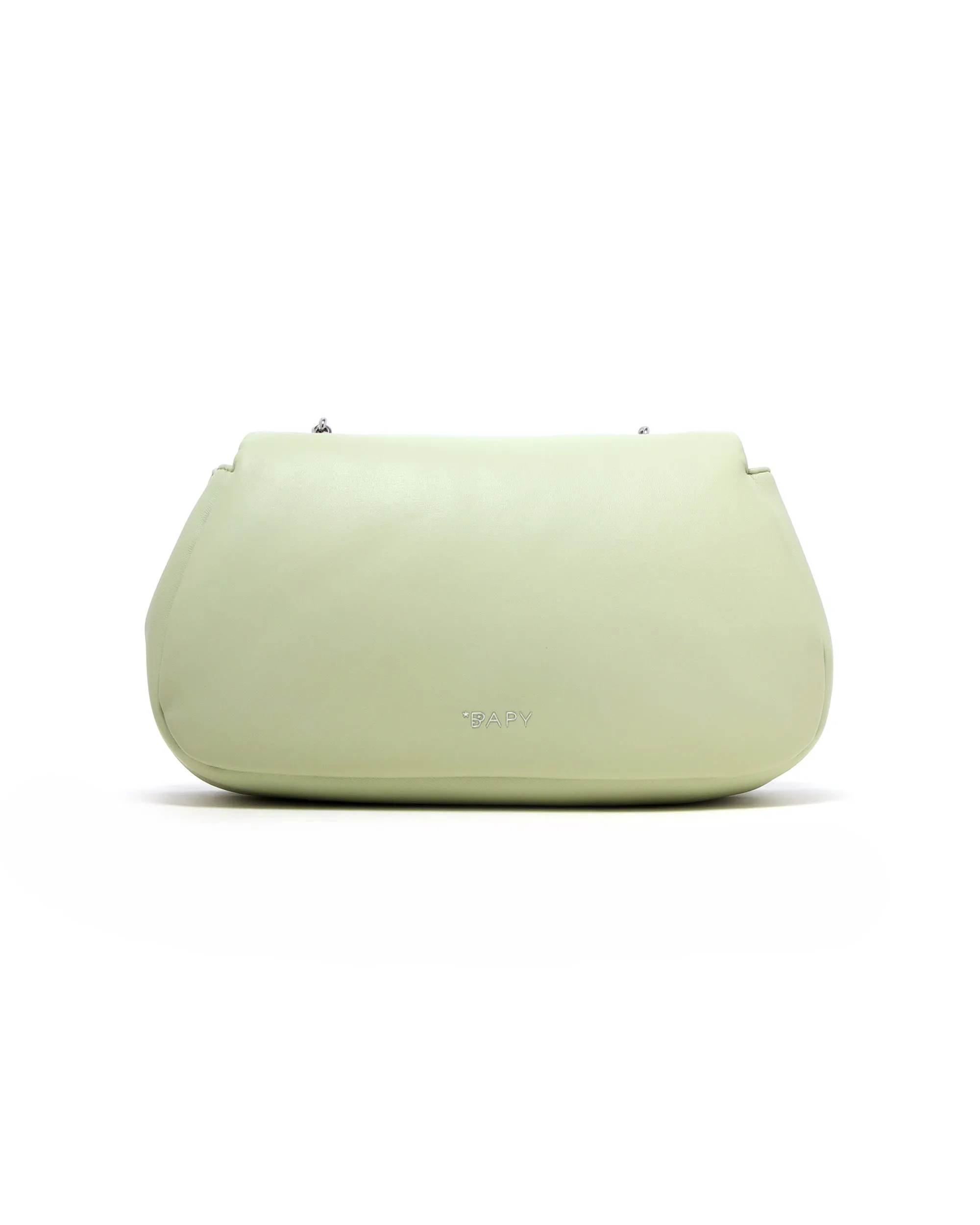Puffer leather bag