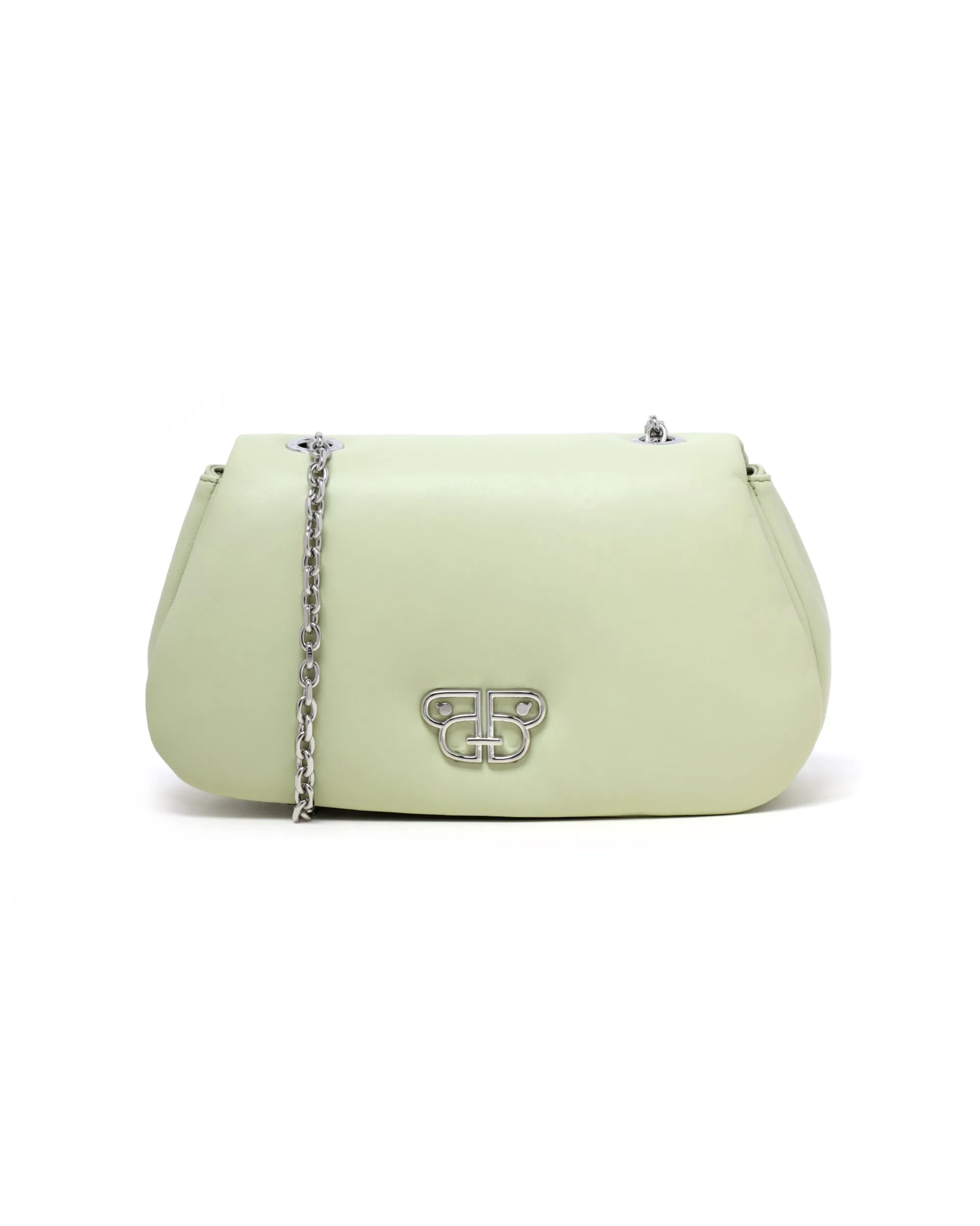 Puffer leather bag