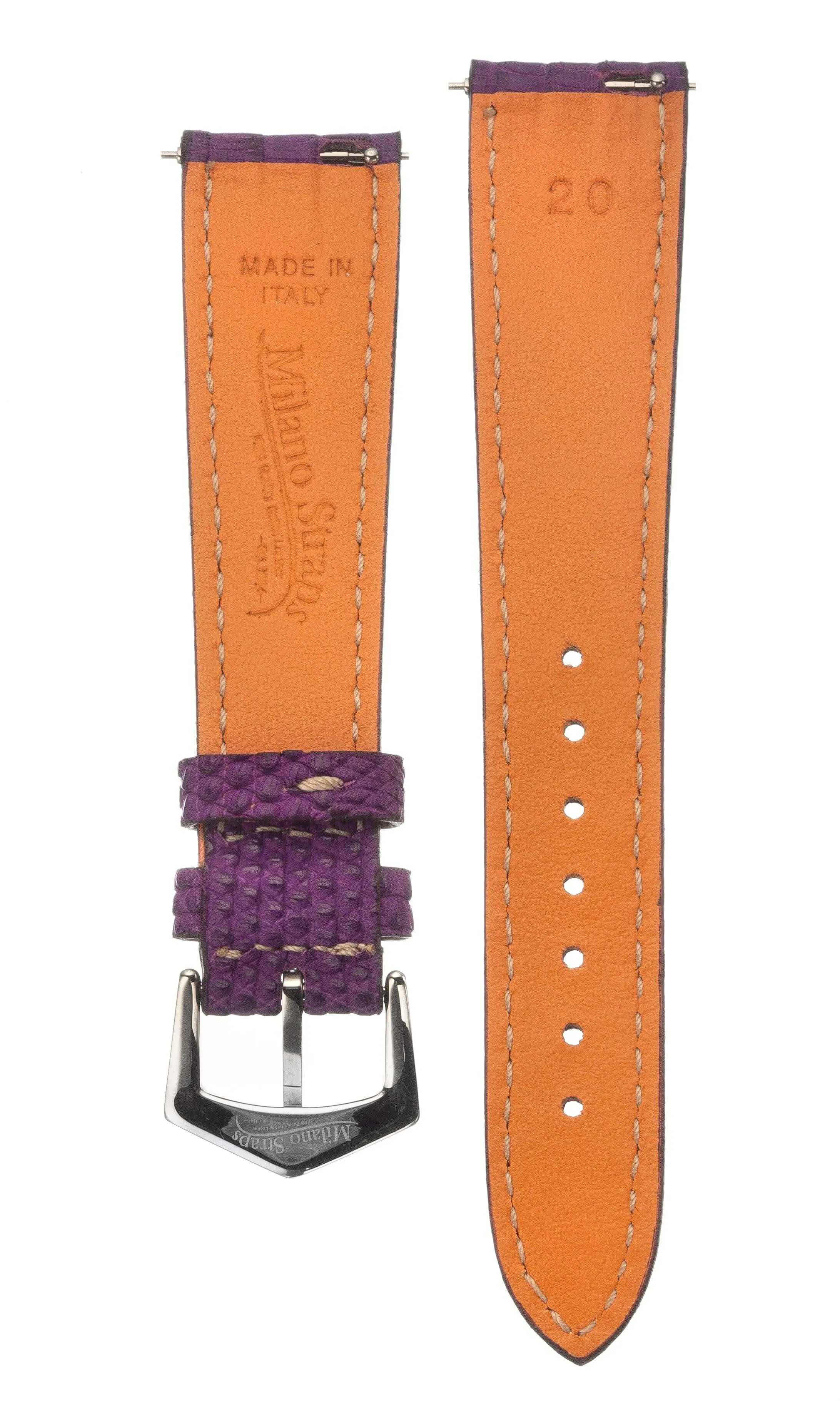 Purple Lizard Apple Watch Leather Band