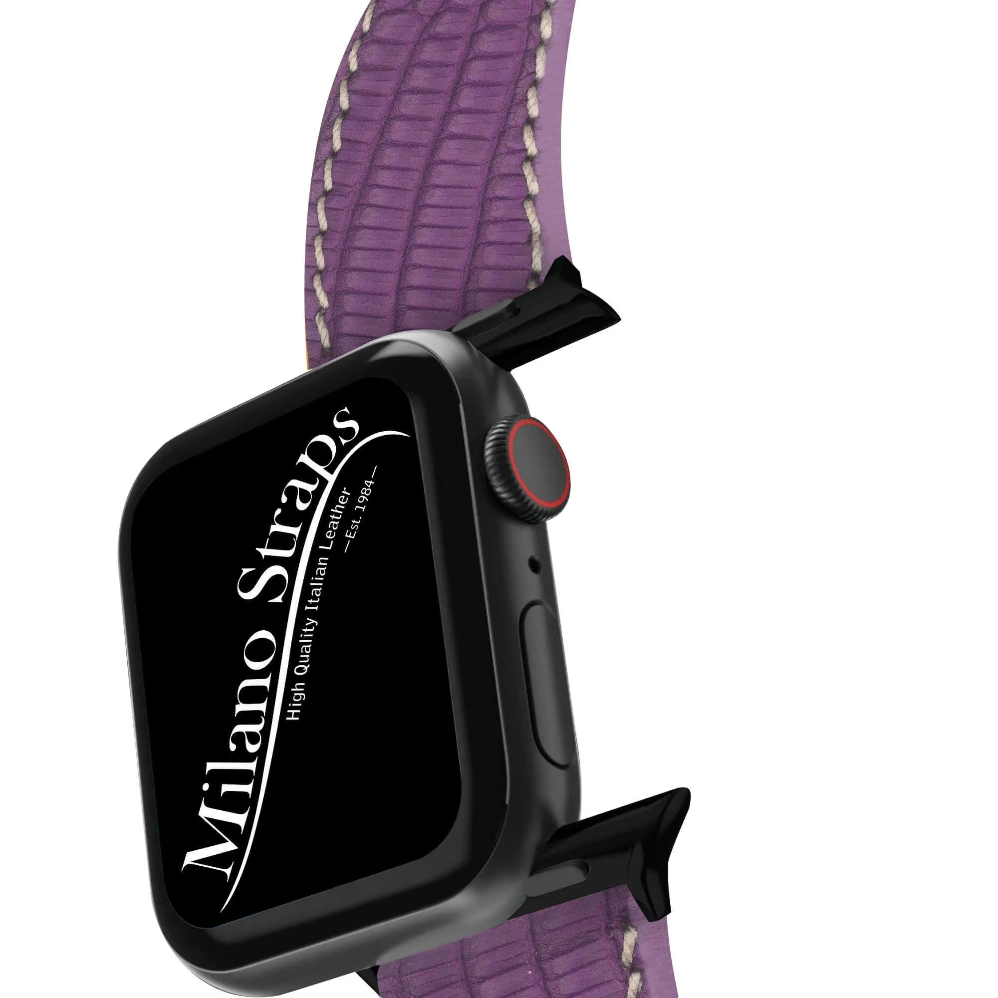 Purple Lizard Apple Watch Leather Band