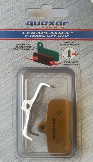 Quaxar Carbon Semi-Metallic Disc Brake Pads