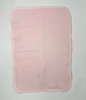 Quilted Burp Cloth - Pink