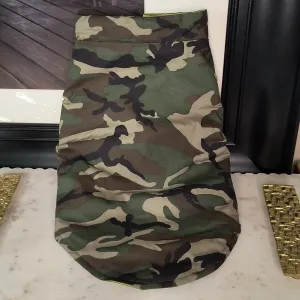 Quilted Camo Dog Vest