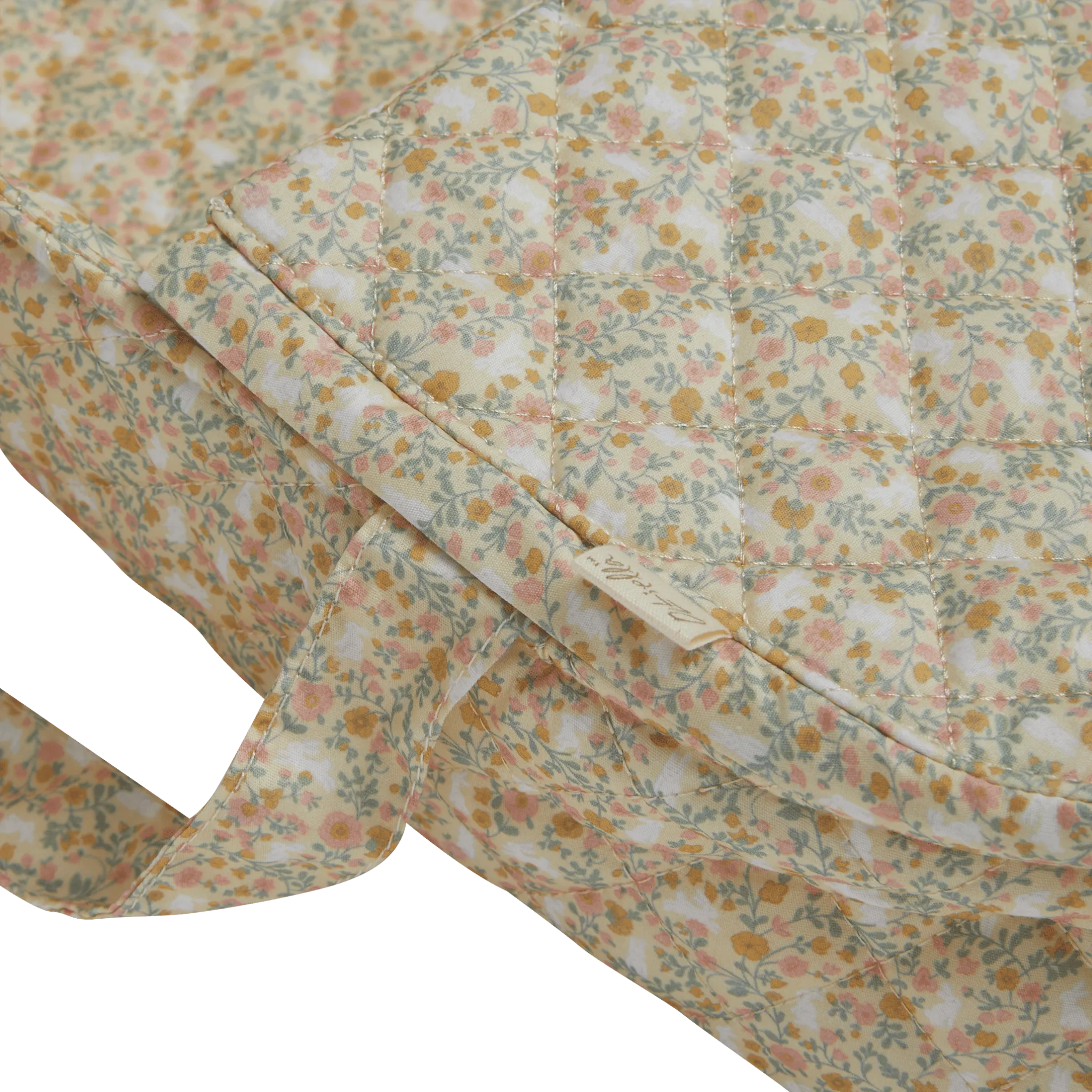 Quilted Carry Cot - Garden Floral