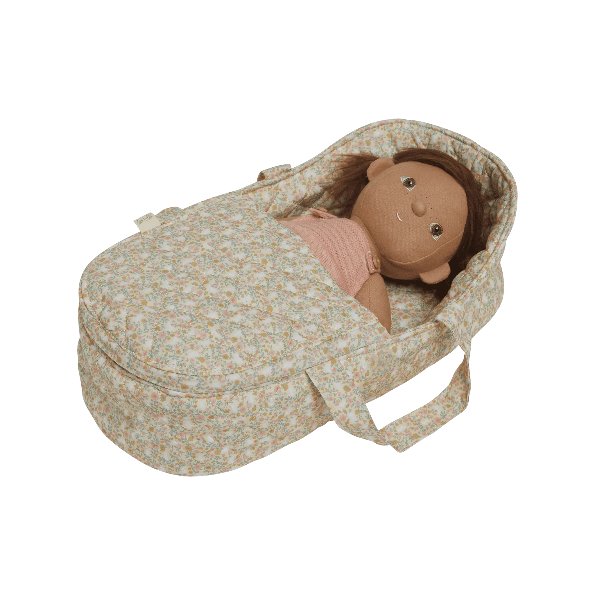 Quilted Carry Cot - Garden Floral