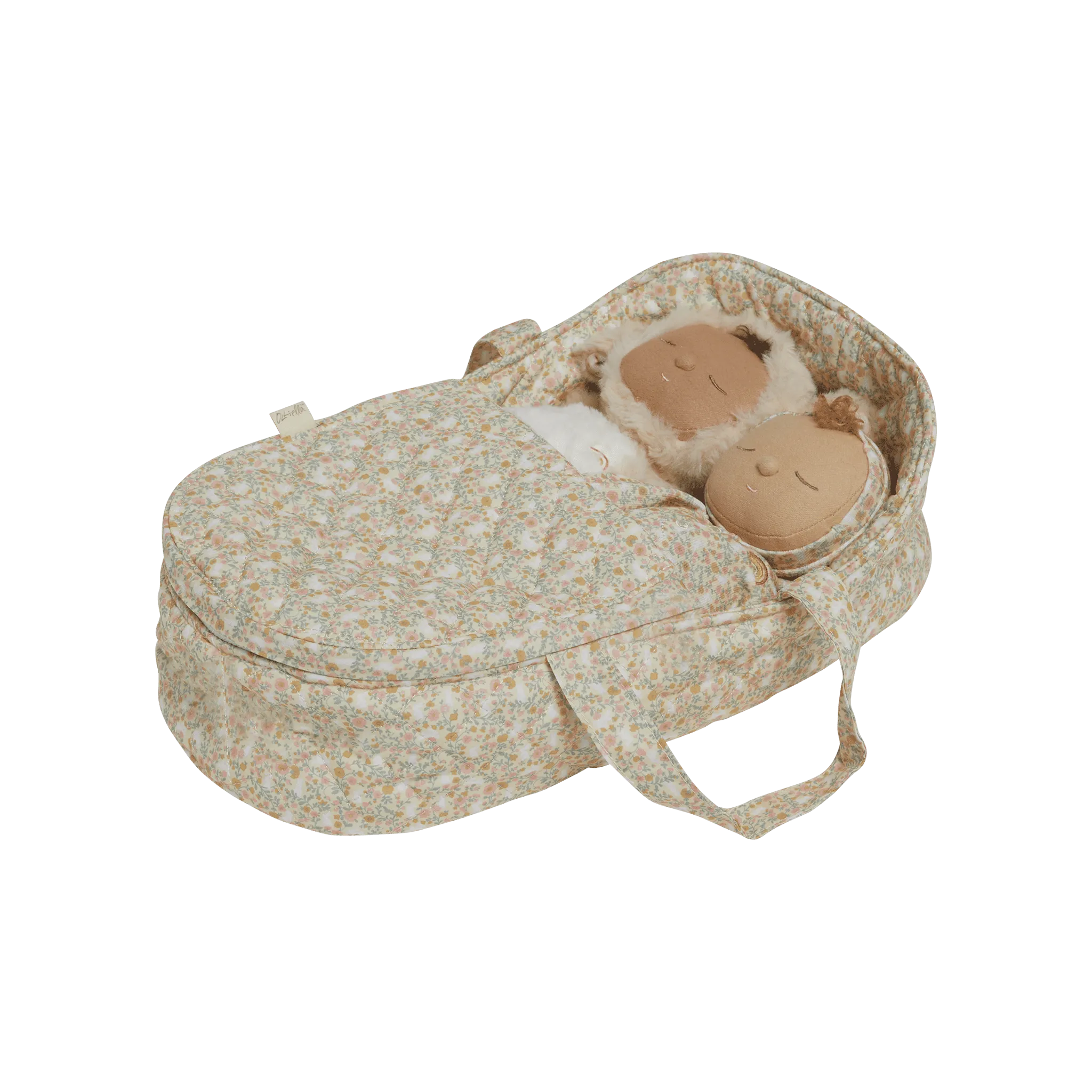 Quilted Carry Cot - Garden Floral