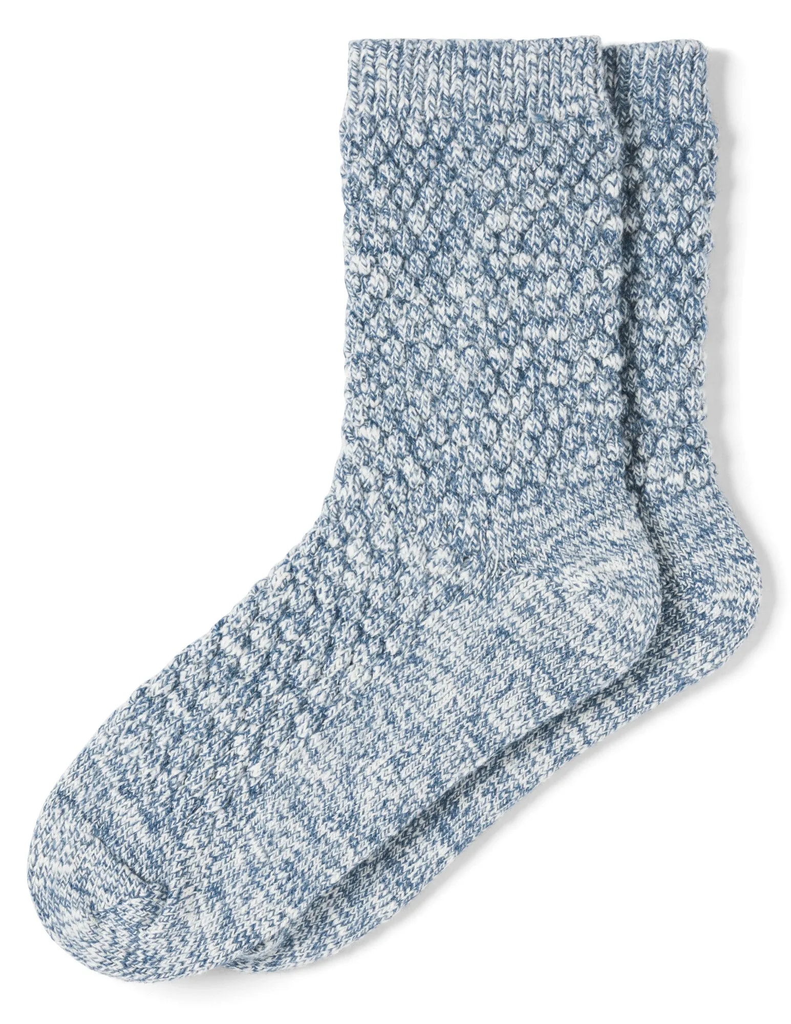 Quilted Crew Boot Sock