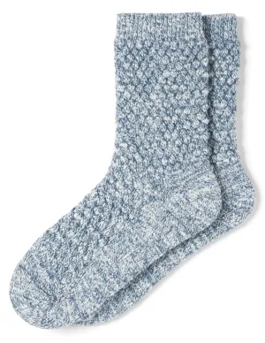 Quilted Crew Boot Sock