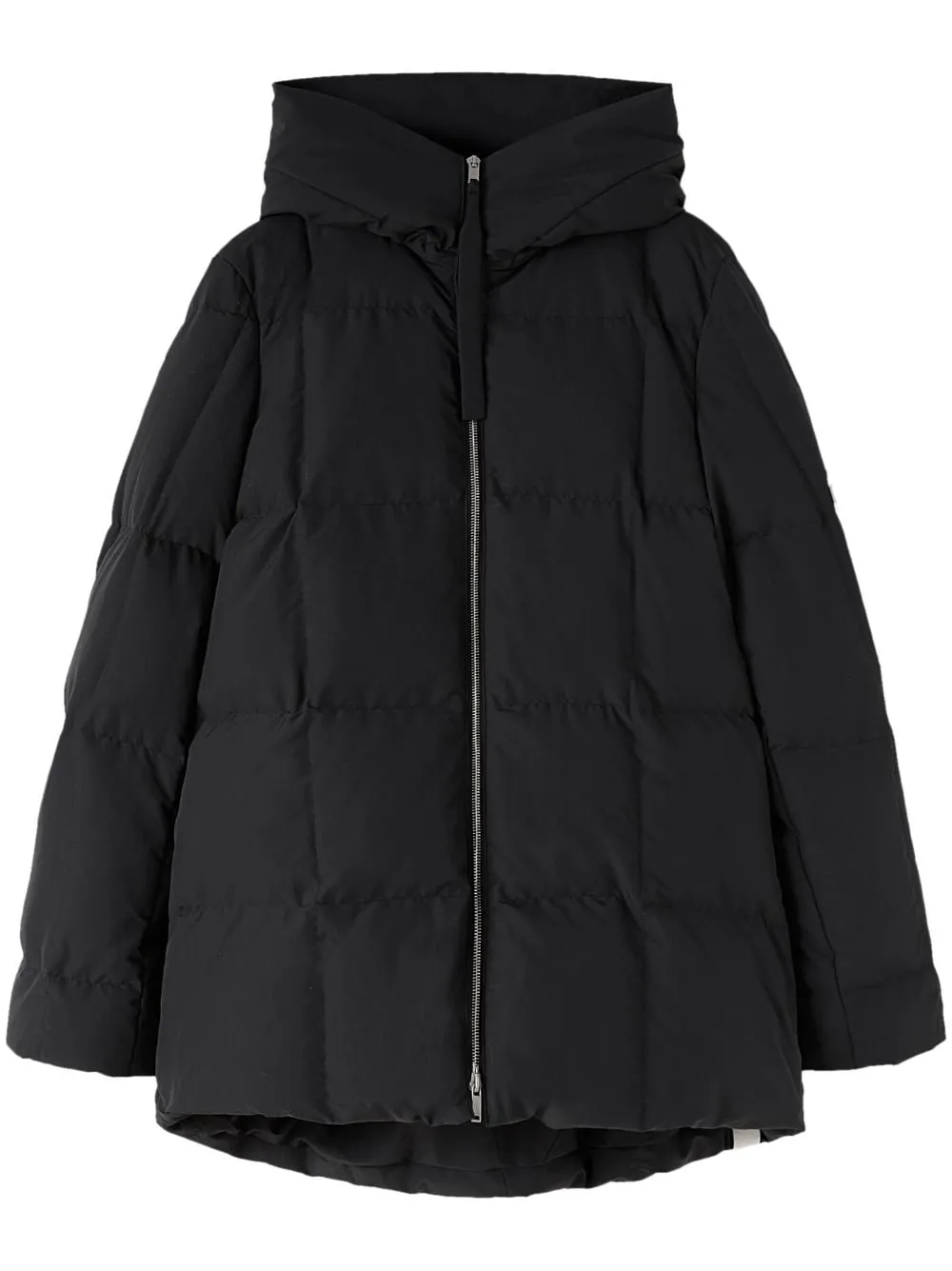 Quilted down jacket