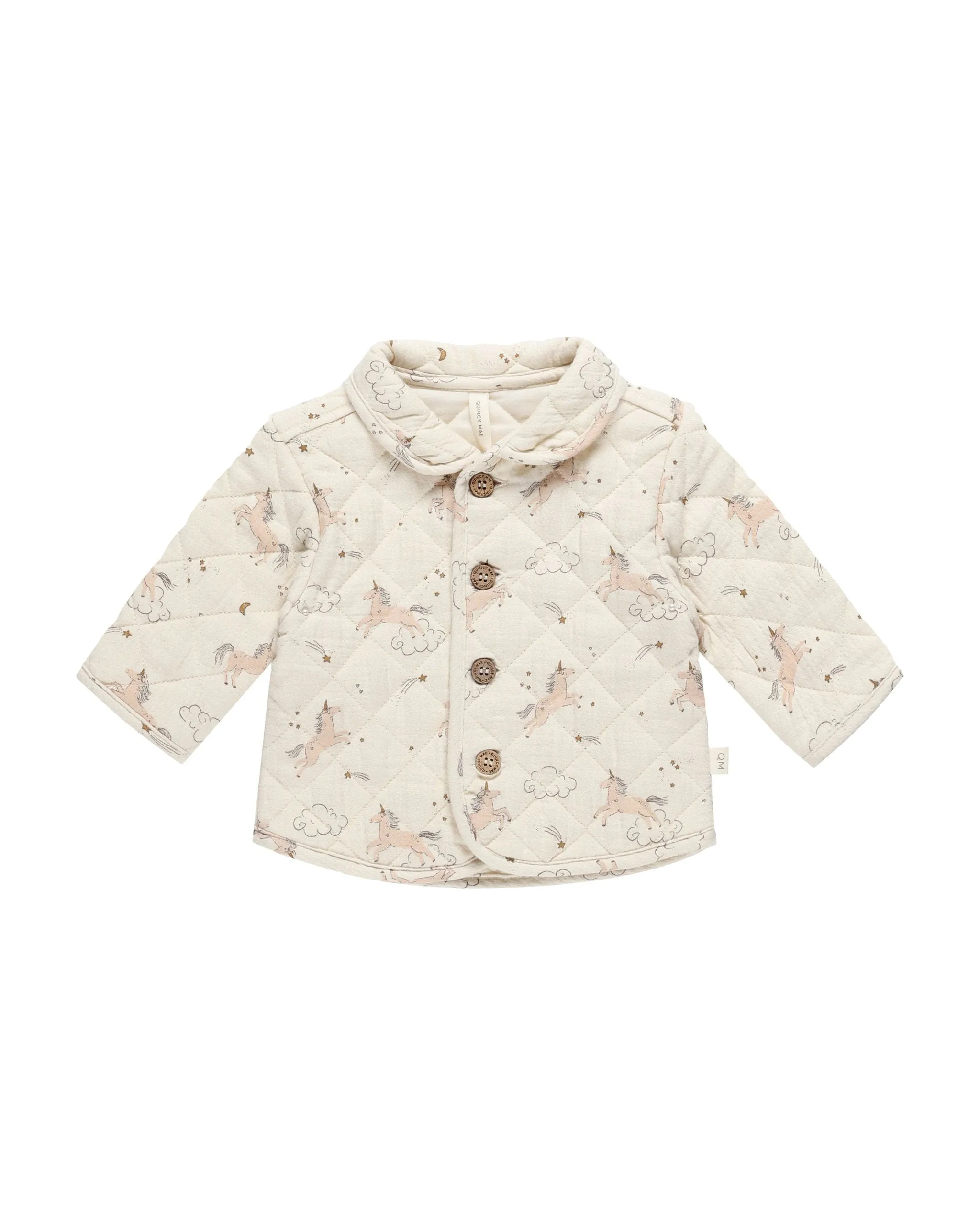 Quilted Jacket-Unicorn