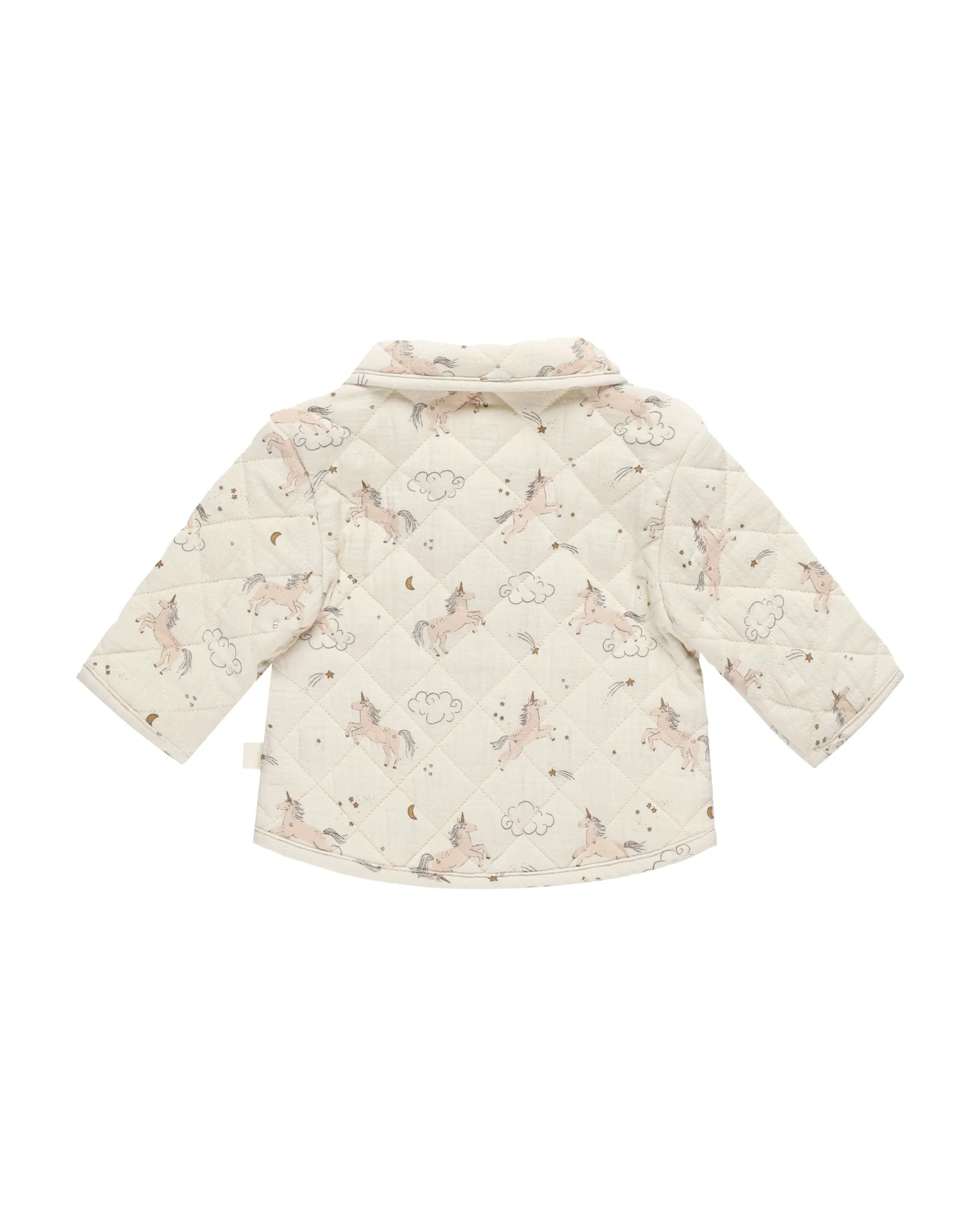Quilted Jacket-Unicorn