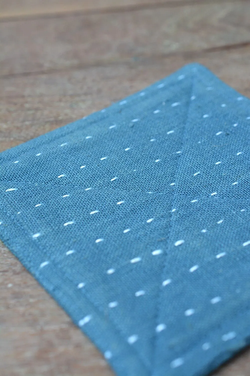 Quilted Khadi Coaster Set - Cutty Sark