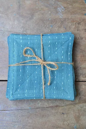 Quilted Khadi Coaster Set - Cutty Sark