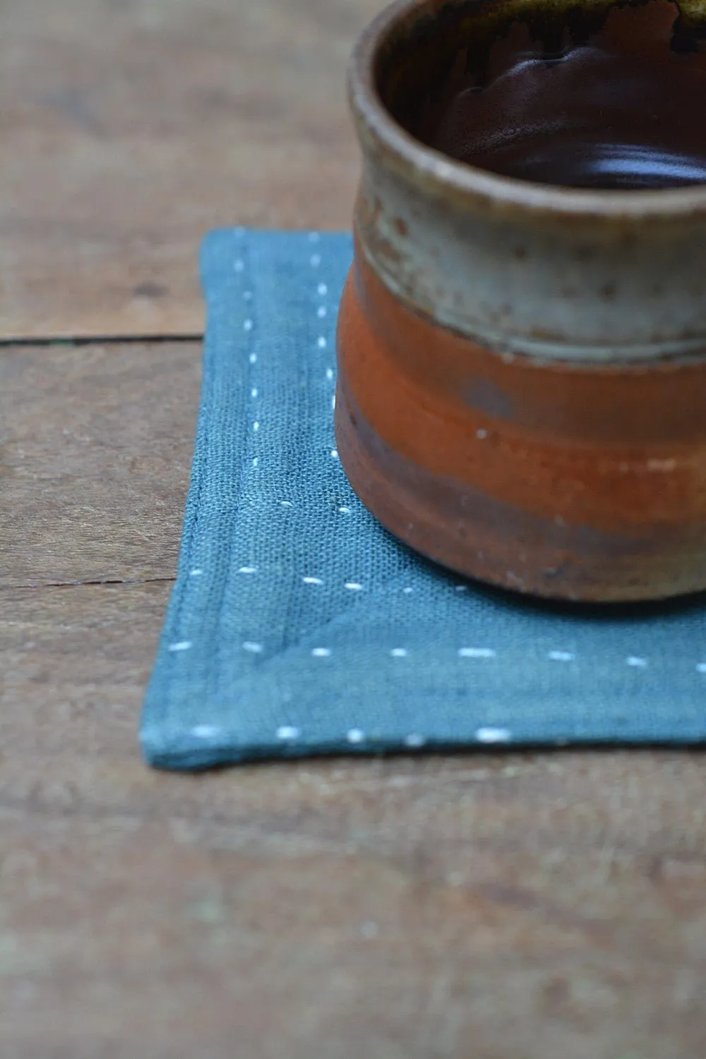 Quilted Khadi Coaster Set - Cutty Sark