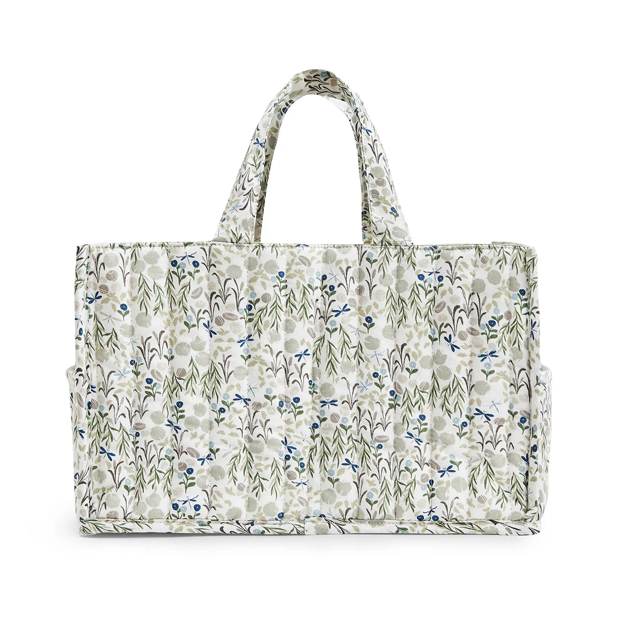 Quilted Nappy Baby Organiser Caddy (Riverbank)
