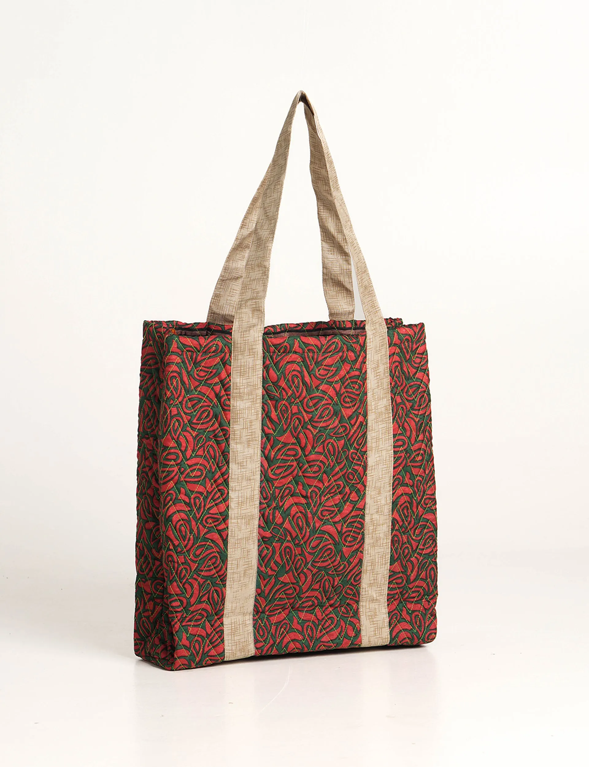 QUILTED TOTE BAG