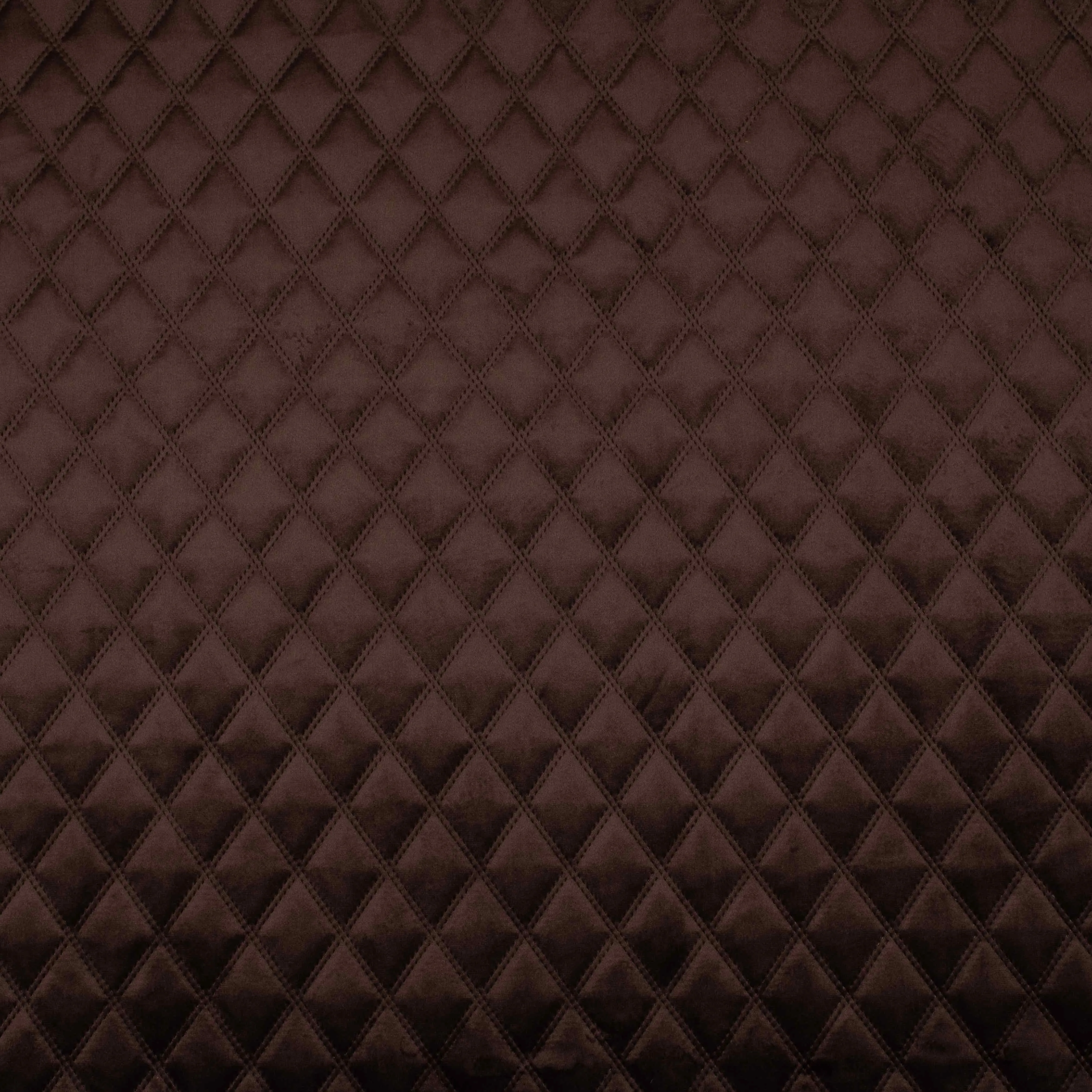 Quilted Velvet Carob