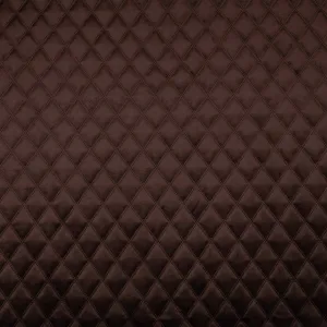 Quilted Velvet Carob