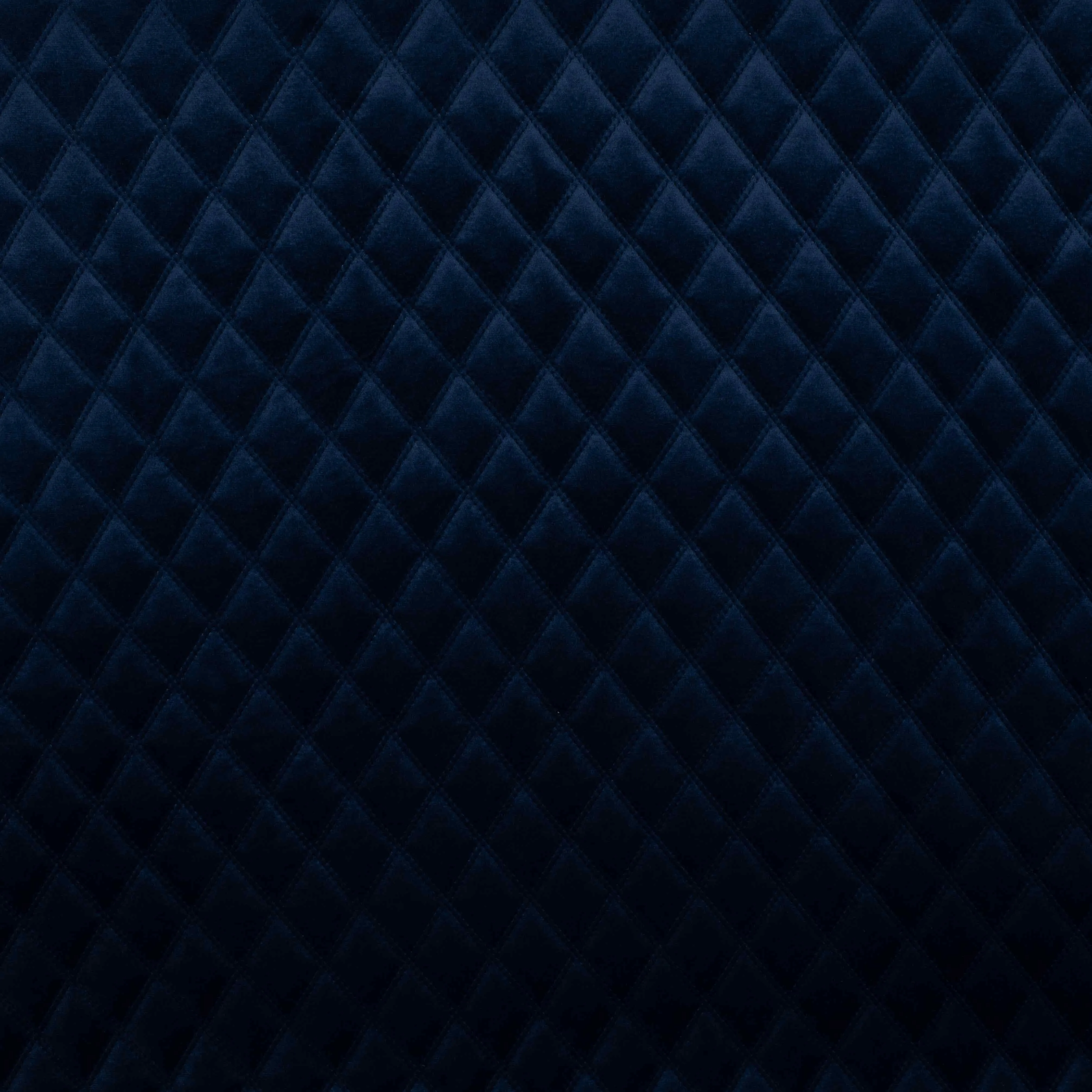 Quilted Velvet Peking Blue #66