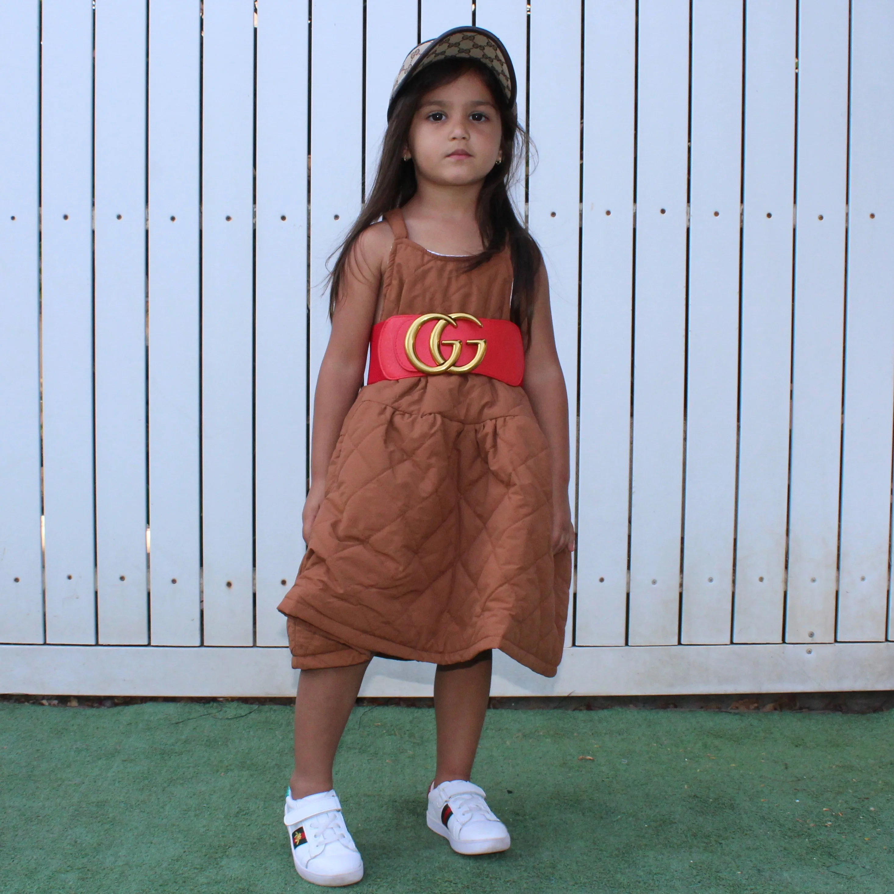Quilted Wide Dress