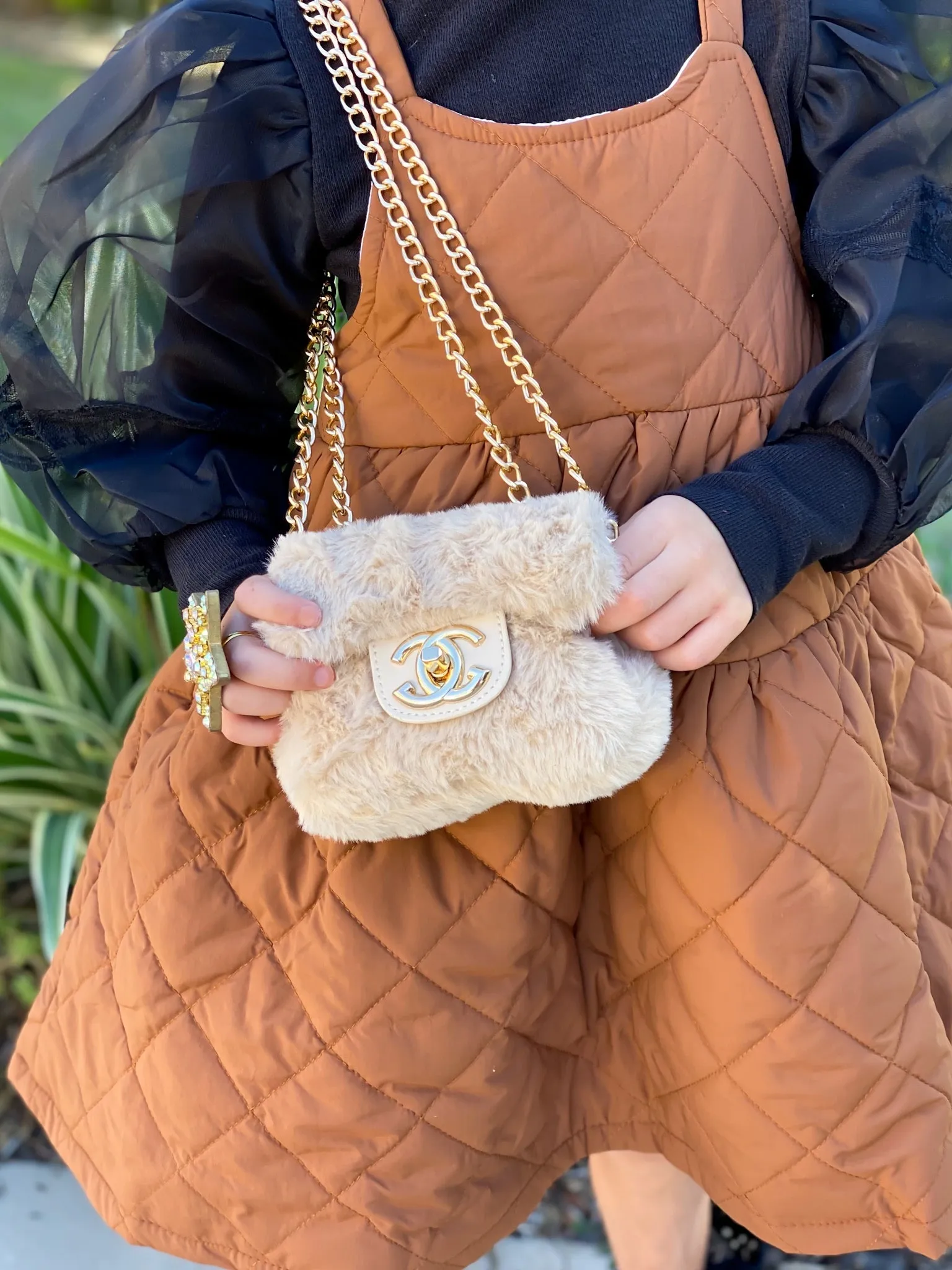 Quilted Wide Dress