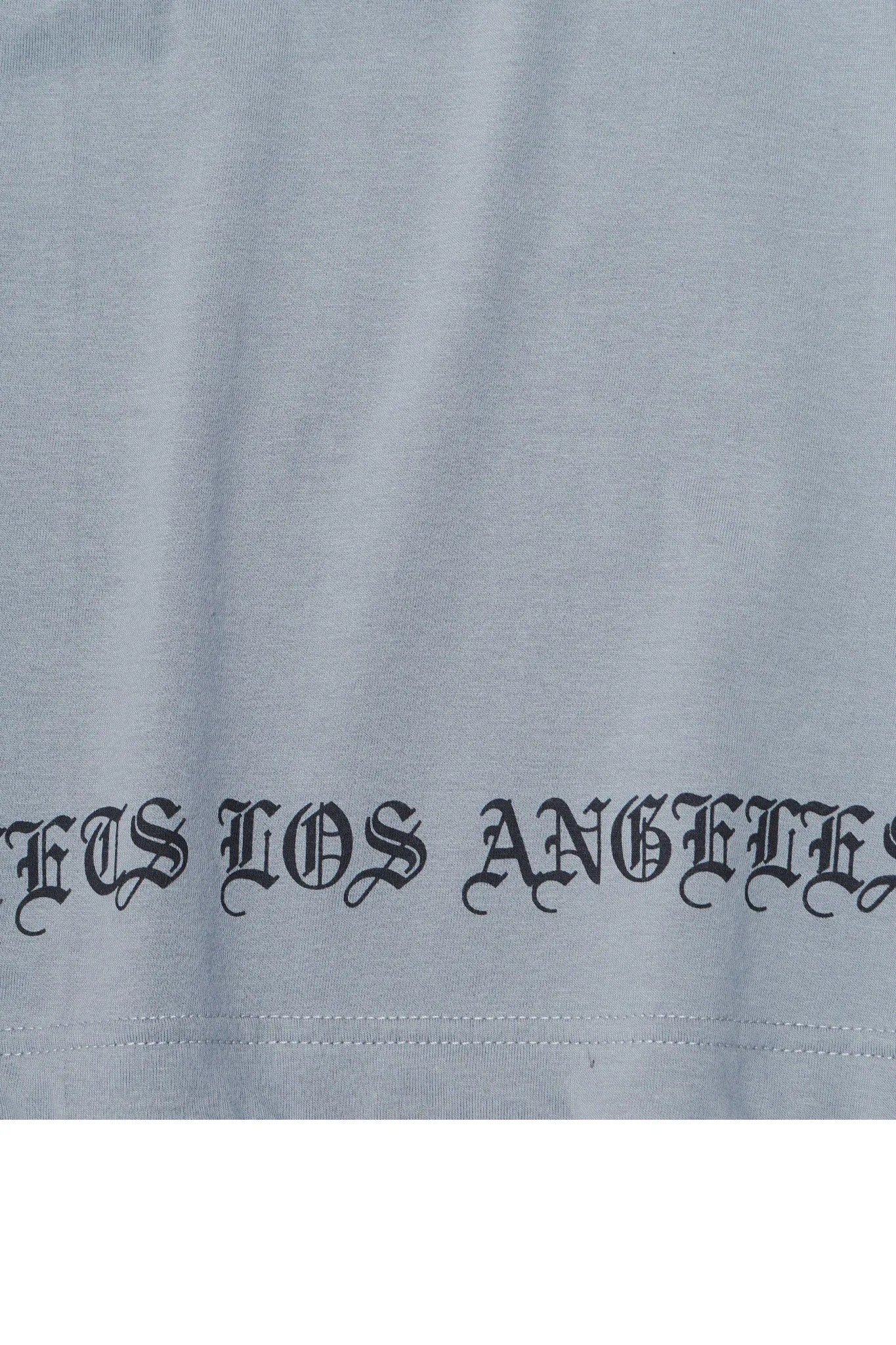 "TAKE NO SHIT, DO NO HARM" LITE TEE IN GLACIER