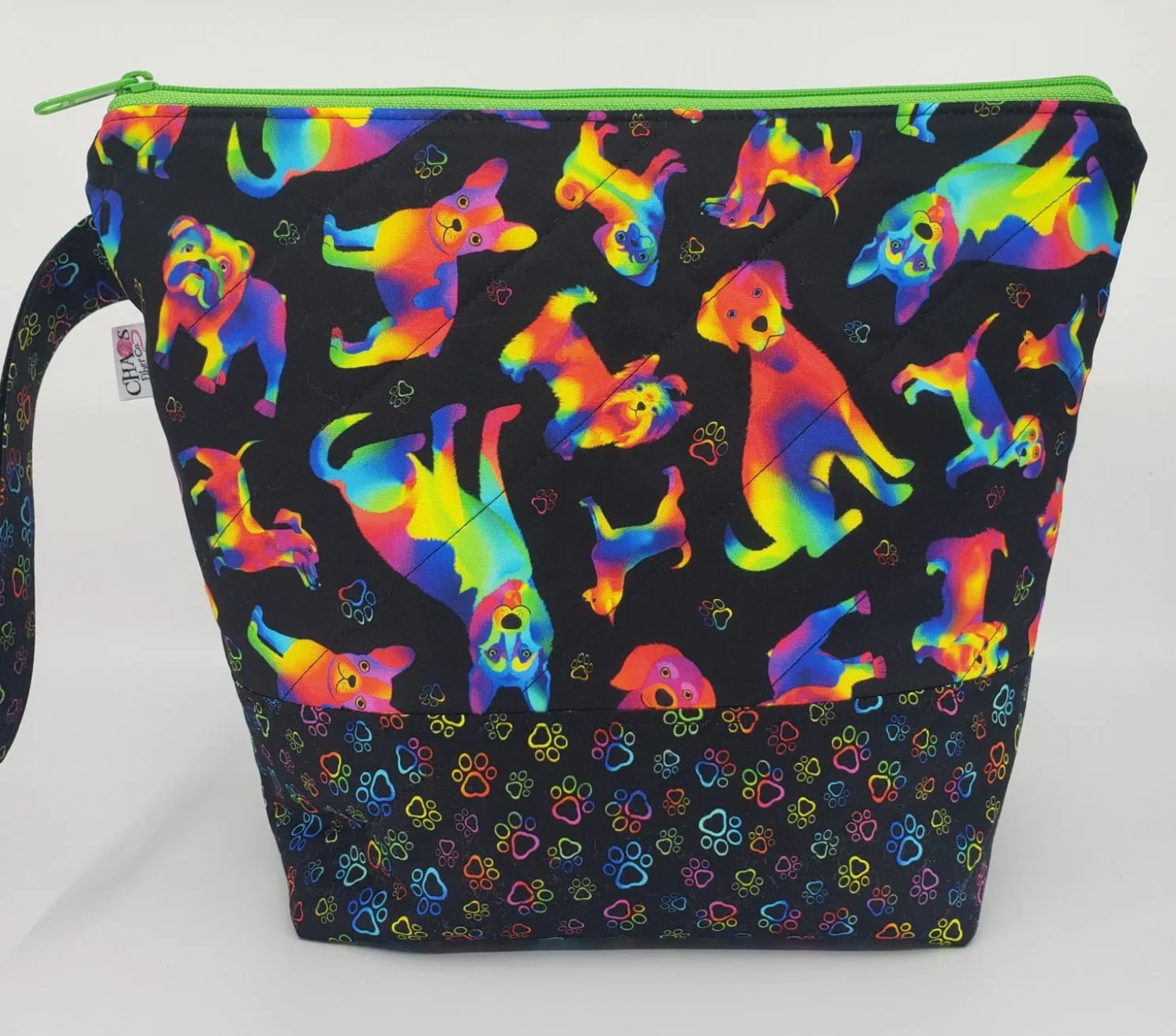 Rainbow Dogs - Project Bag - Medium