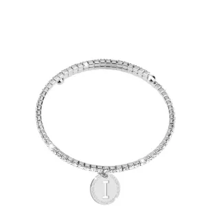 Rebecca My World Silver Glam Bangle -I
