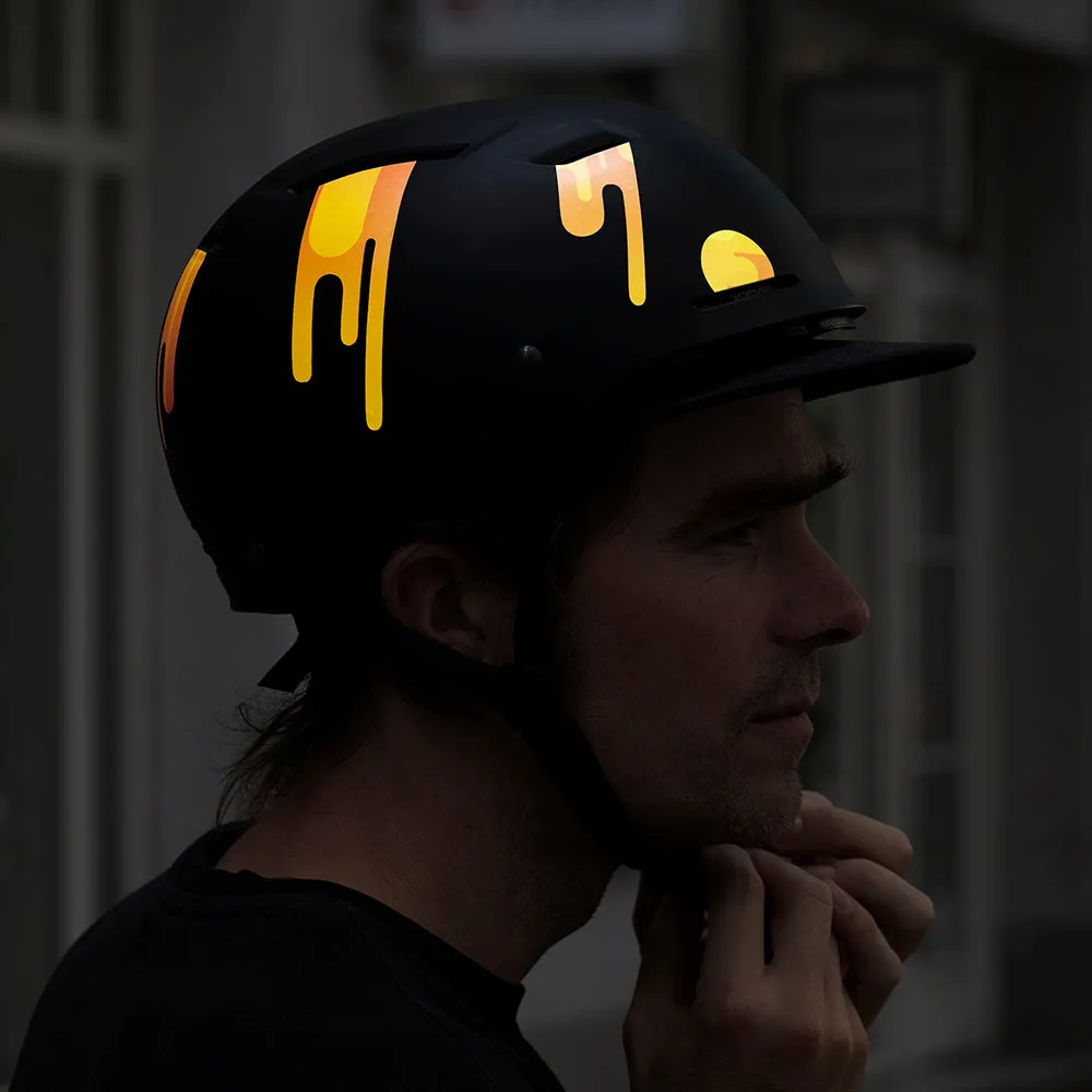 Reflective DIY Sticker: Lava