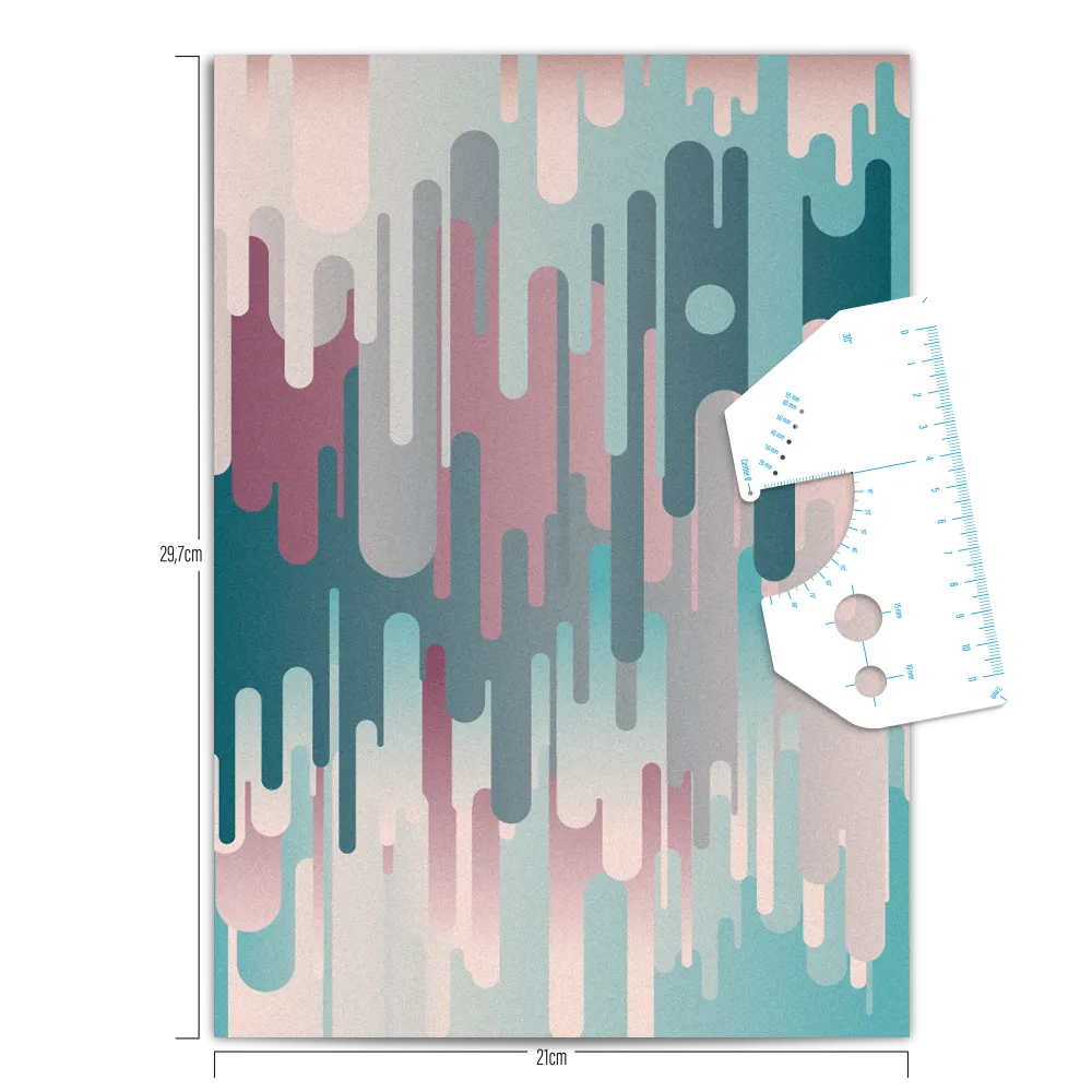 Reflective DIY Sticker: Lava