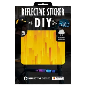Reflective DIY Sticker: Lava