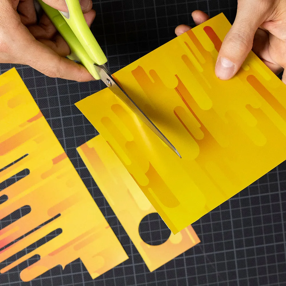 Reflective DIY Sticker: Lava