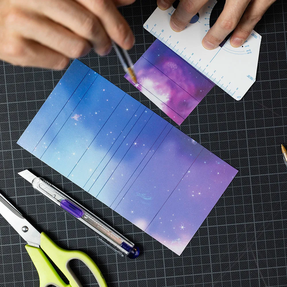 Reflective DIY Sticker: Space