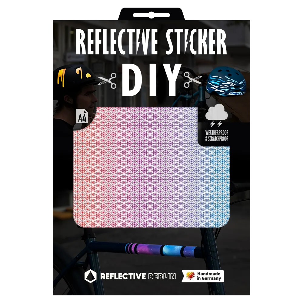 Reflective DIY Sticker: Vector