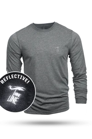 Reflective Dropline Logo - Long-Sleeve Shirt