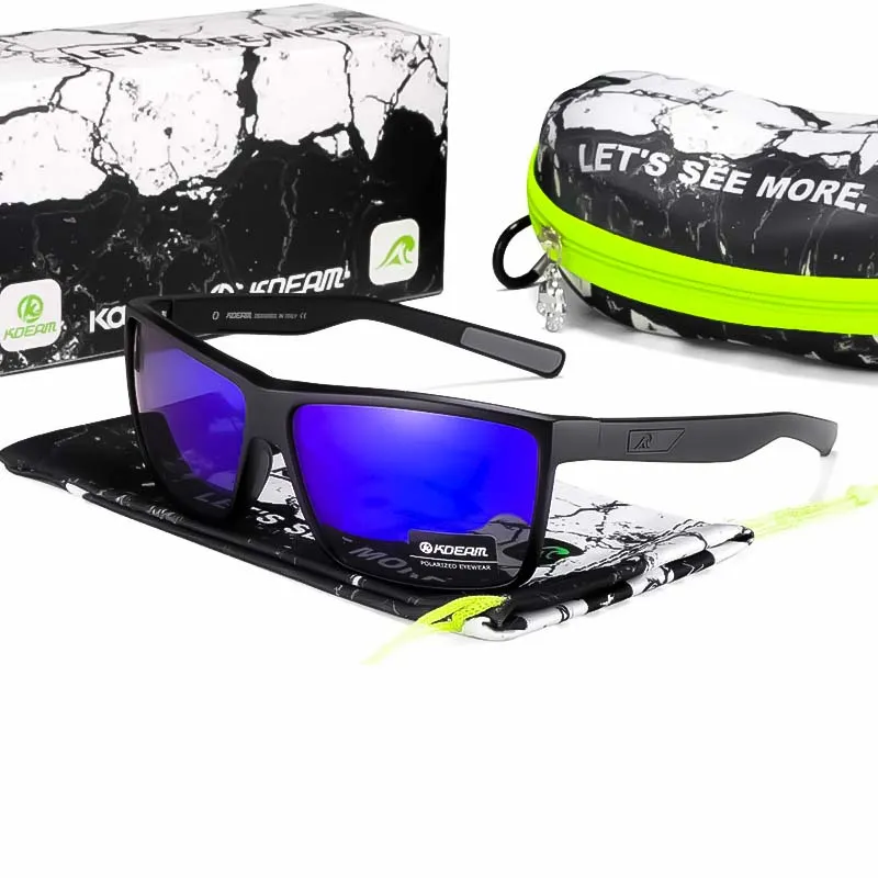 Reflective Glare Filtering Polarized Motorcycle Sunglasses