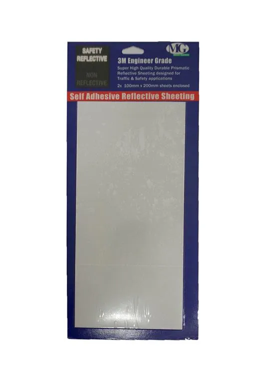 Reflective Sticker Sheets - Customisable