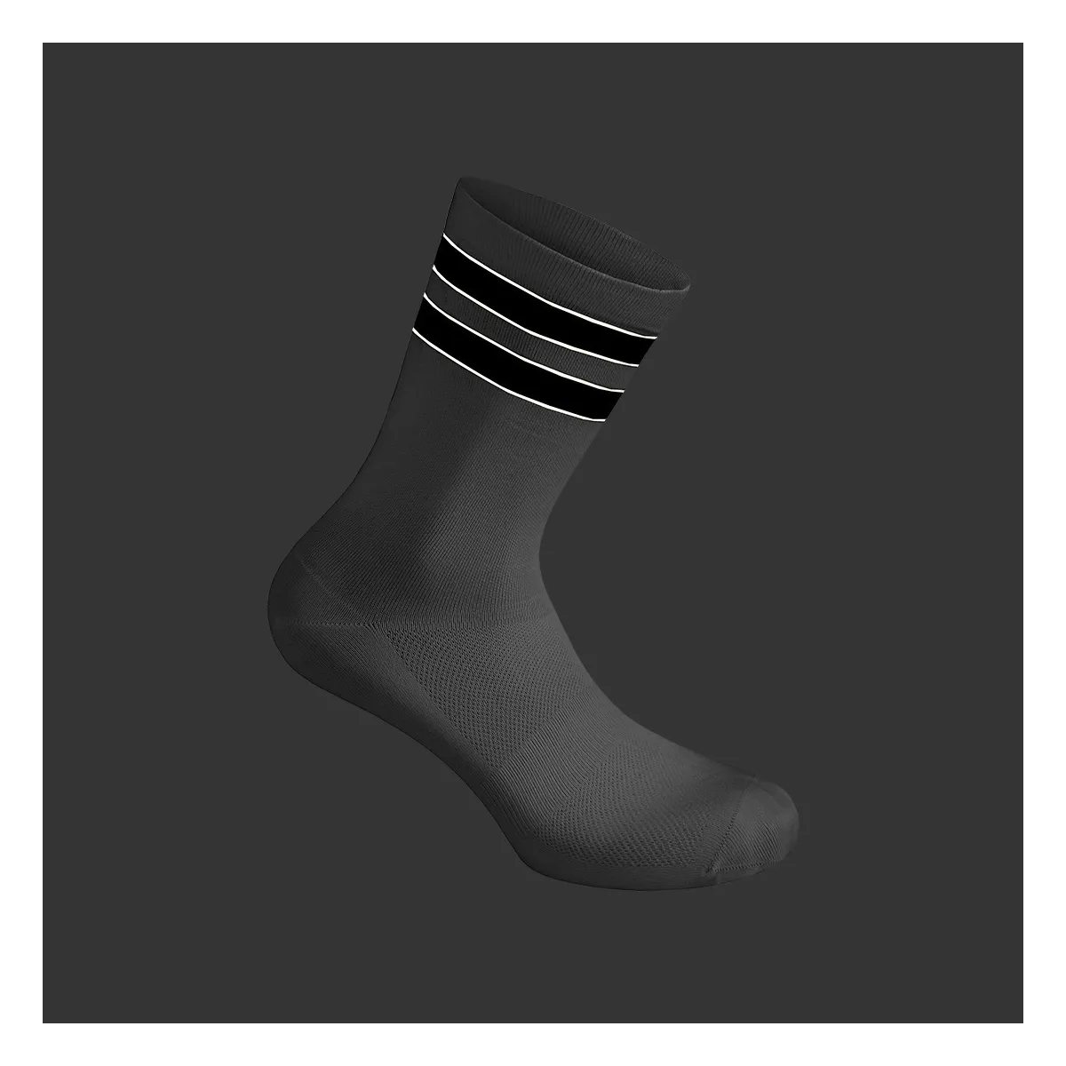 Reflective Team Socks / White