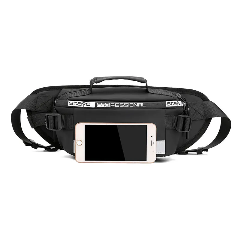 Reflective Waist Bags Men Crossbody Bag Pack For Travel