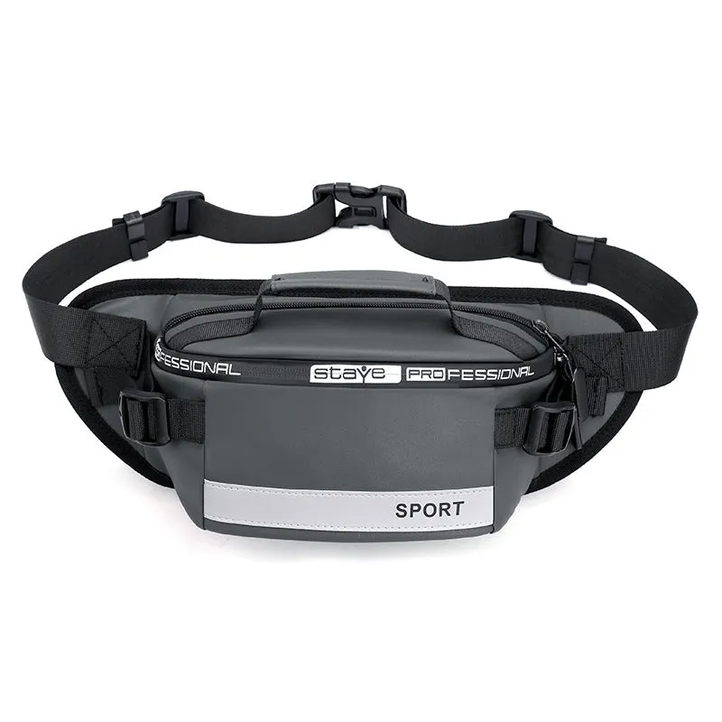 Reflective Waist Bags Men Crossbody Bag Pack For Travel