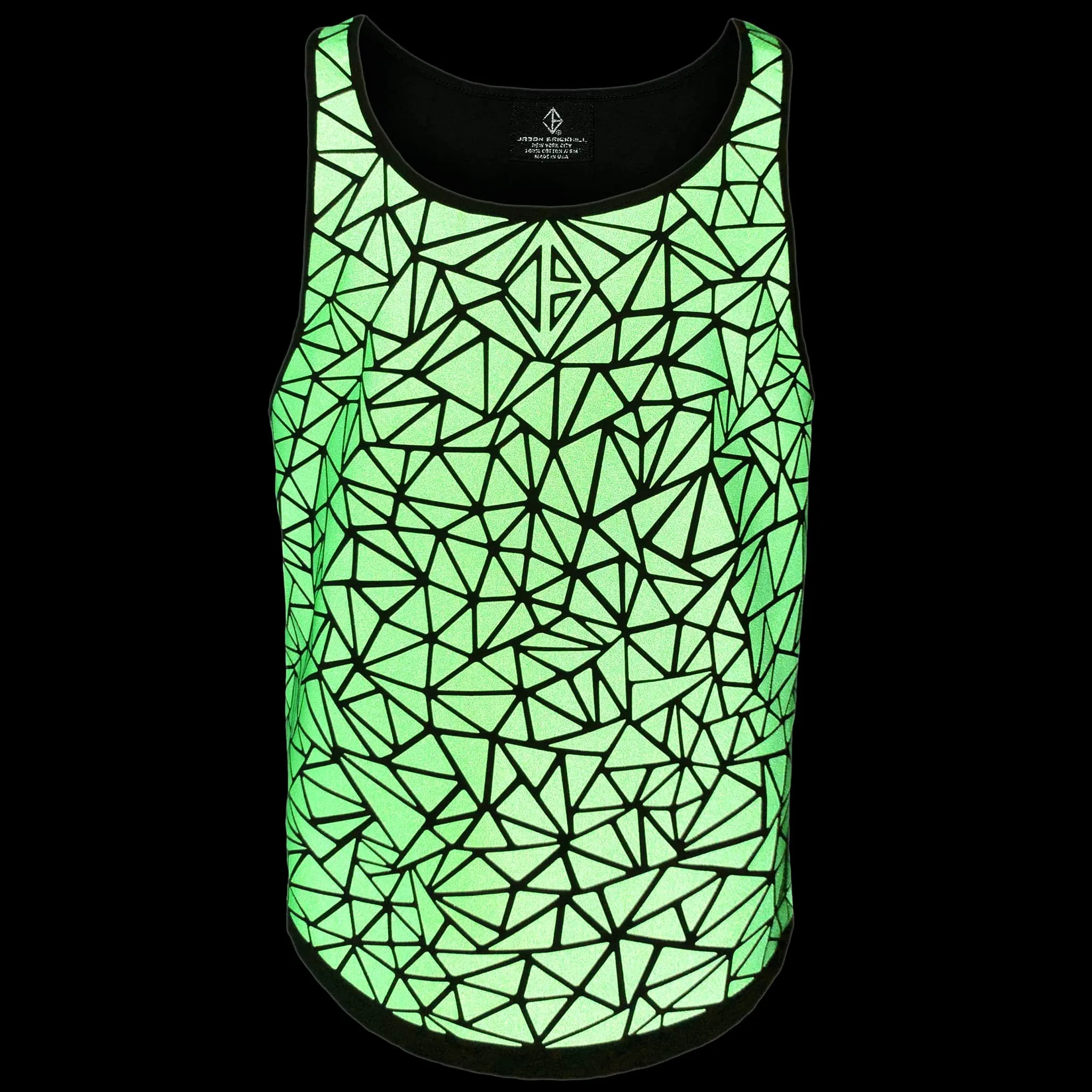 REFLEKT Mosaic Tank / Neon Green