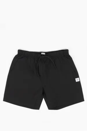 REIGNING CHAMP HIGH GAUGE KNIT SWIM SHORT BLACK